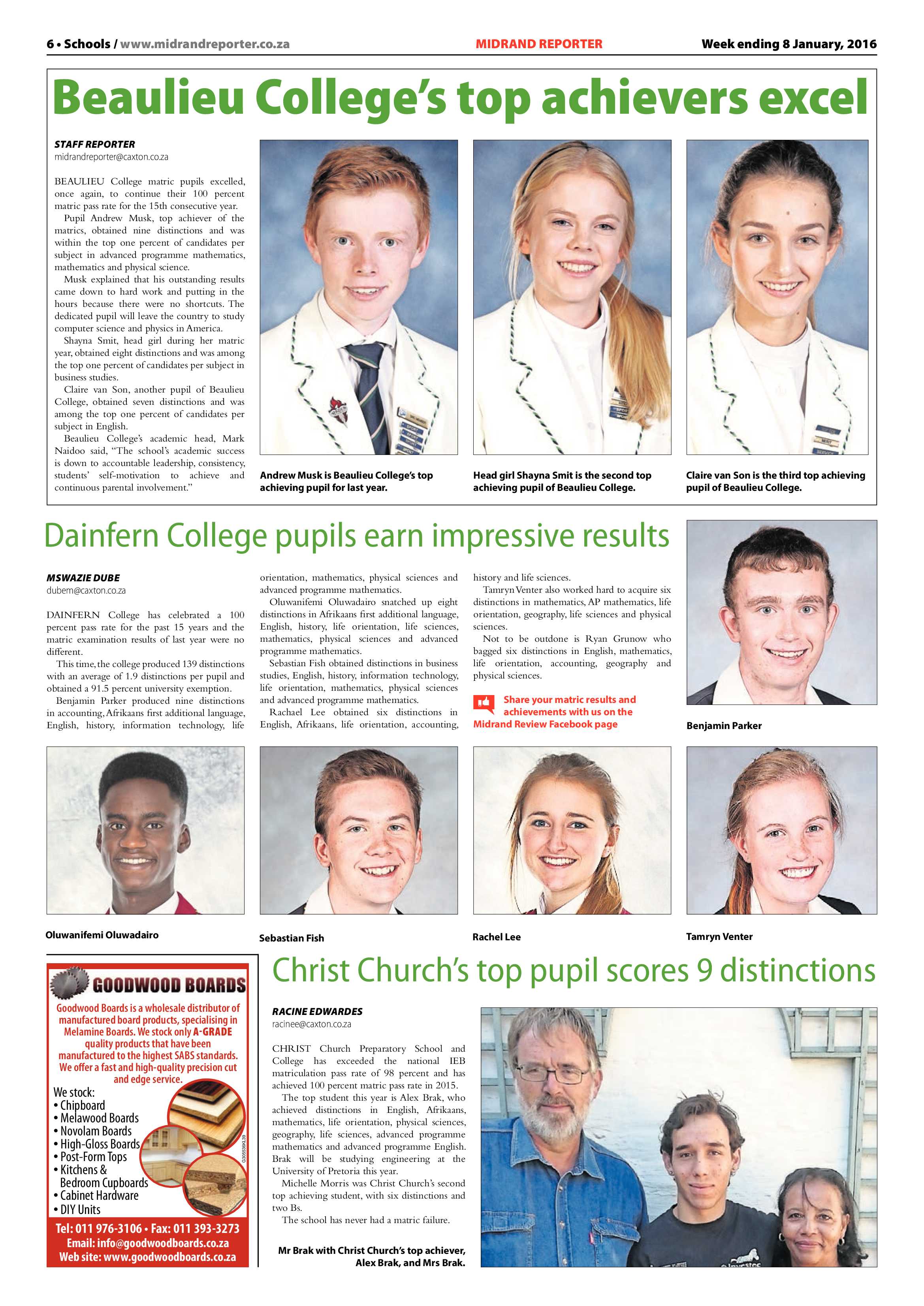 Midrand Reporter 08 January 2015 page 6