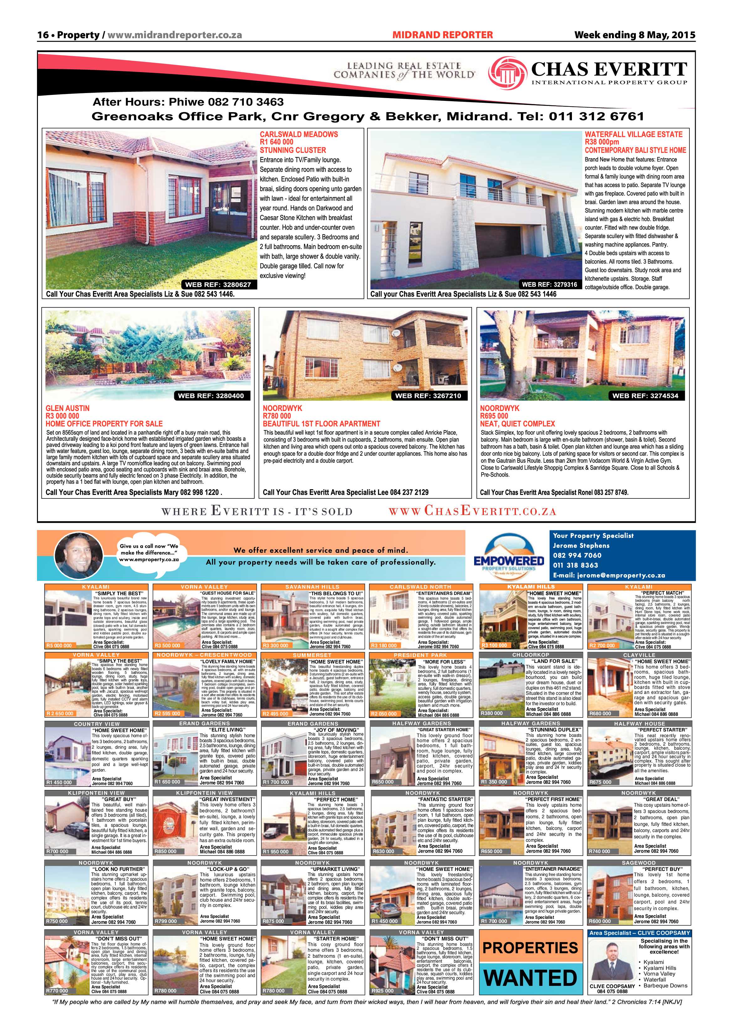 Midrand Reporter 08 May 2015 page 16