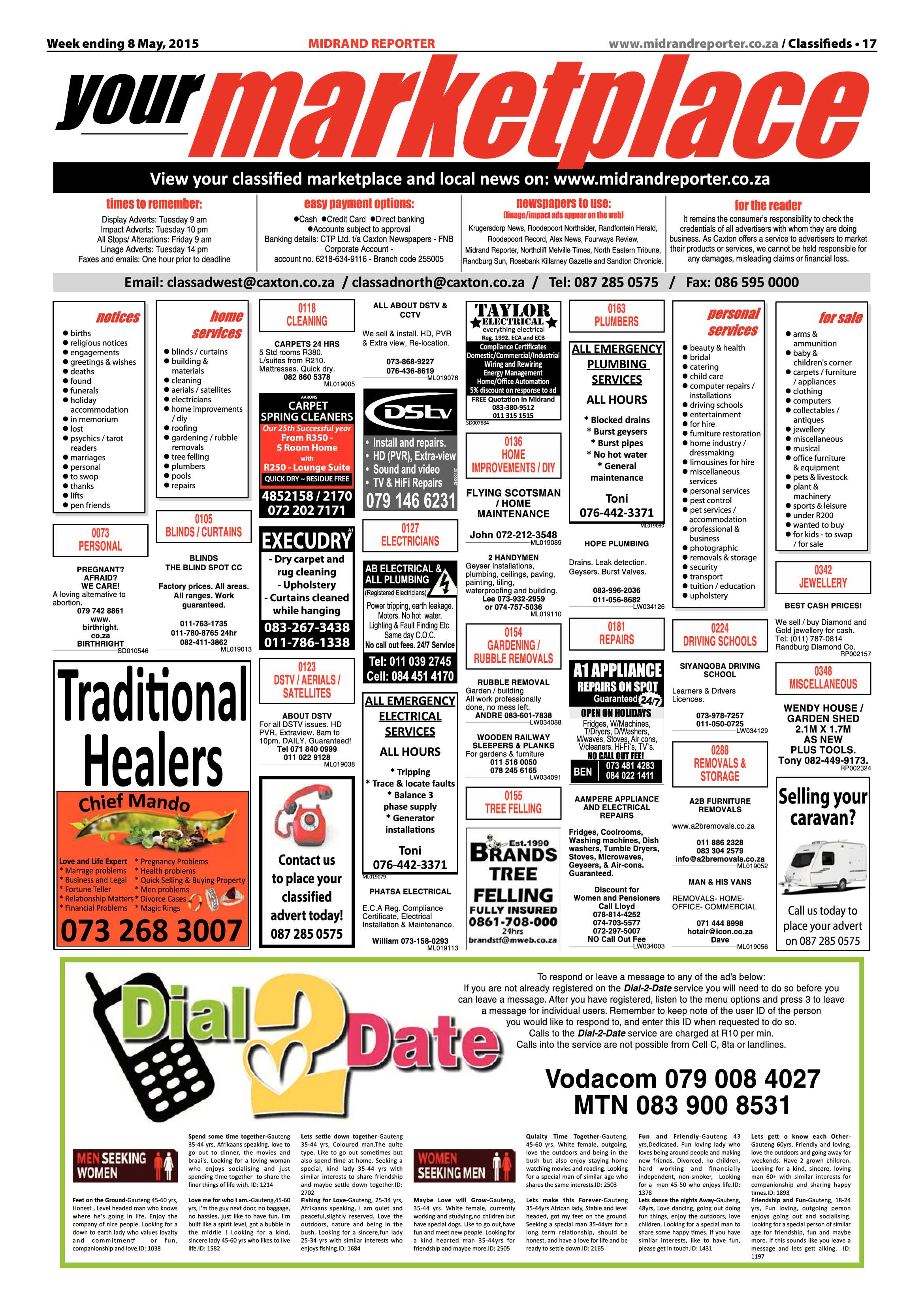 Midrand Reporter 08 May 2015 page 17