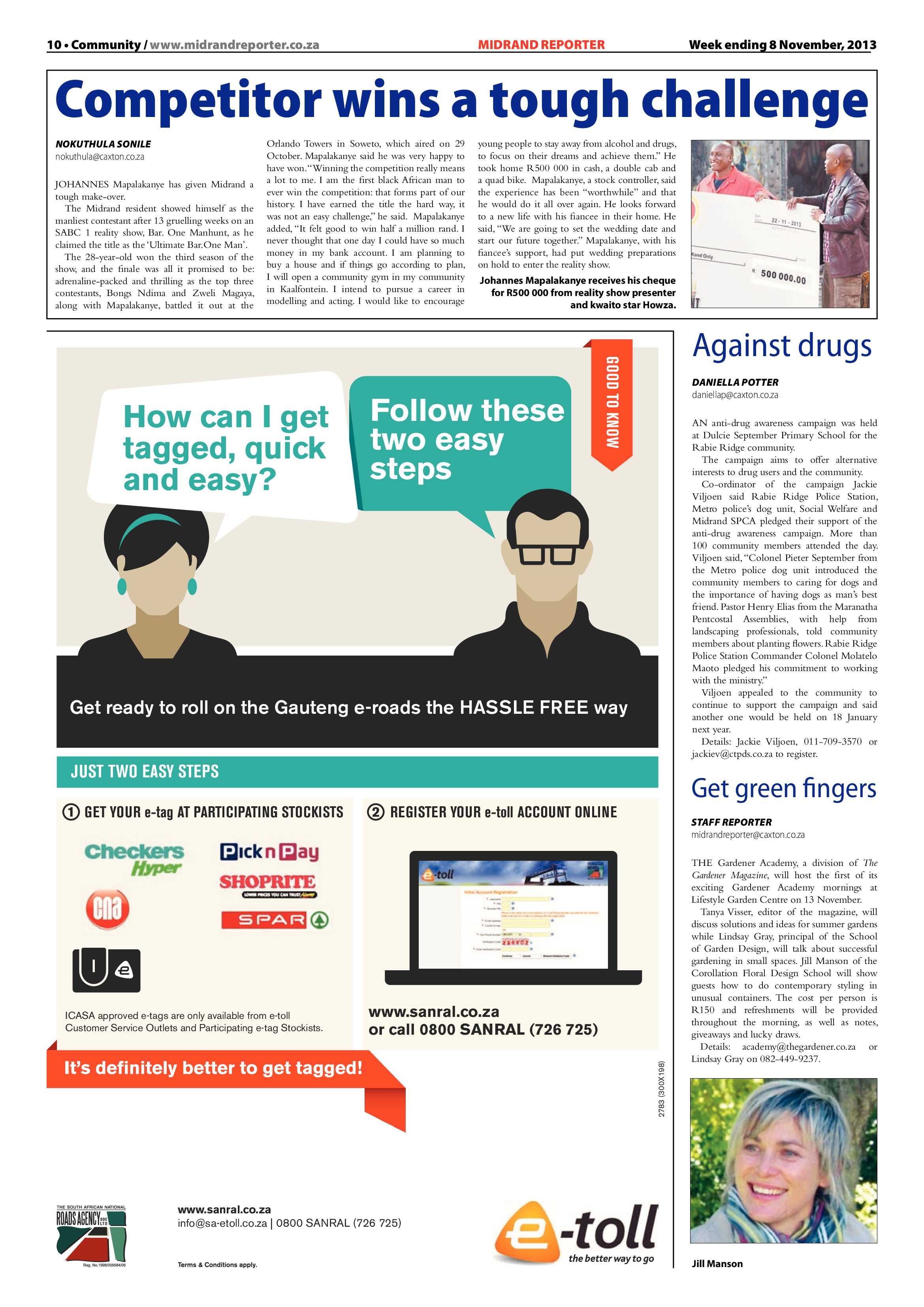 Midrand Reporter 08 November 2013 page 10