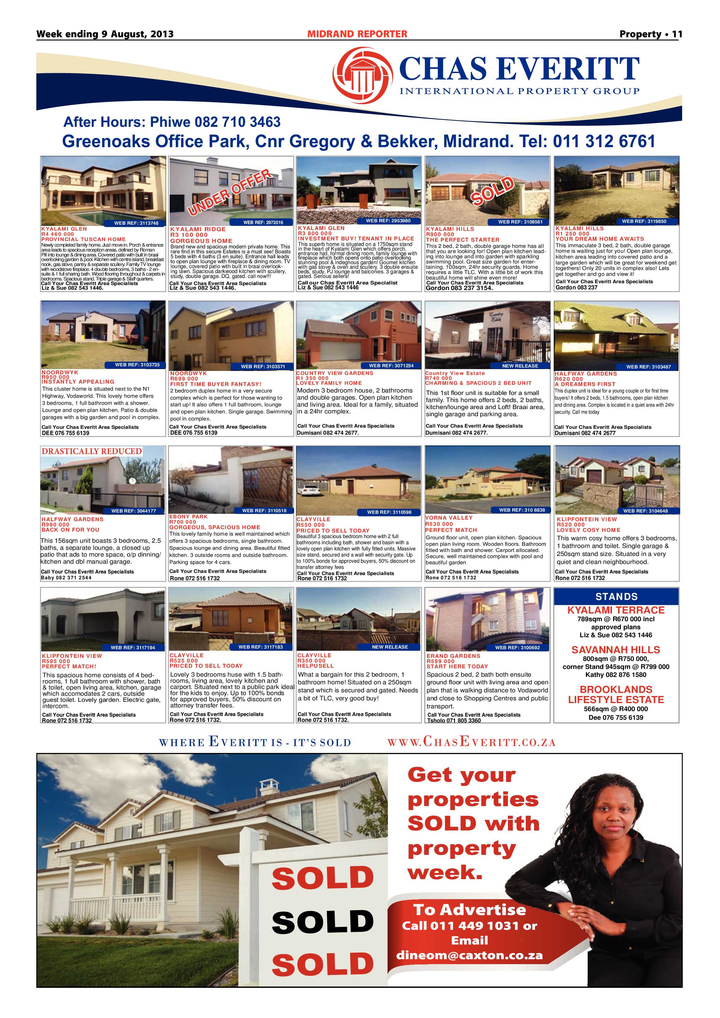 Midrand Reporter 09 August 2013 page 11