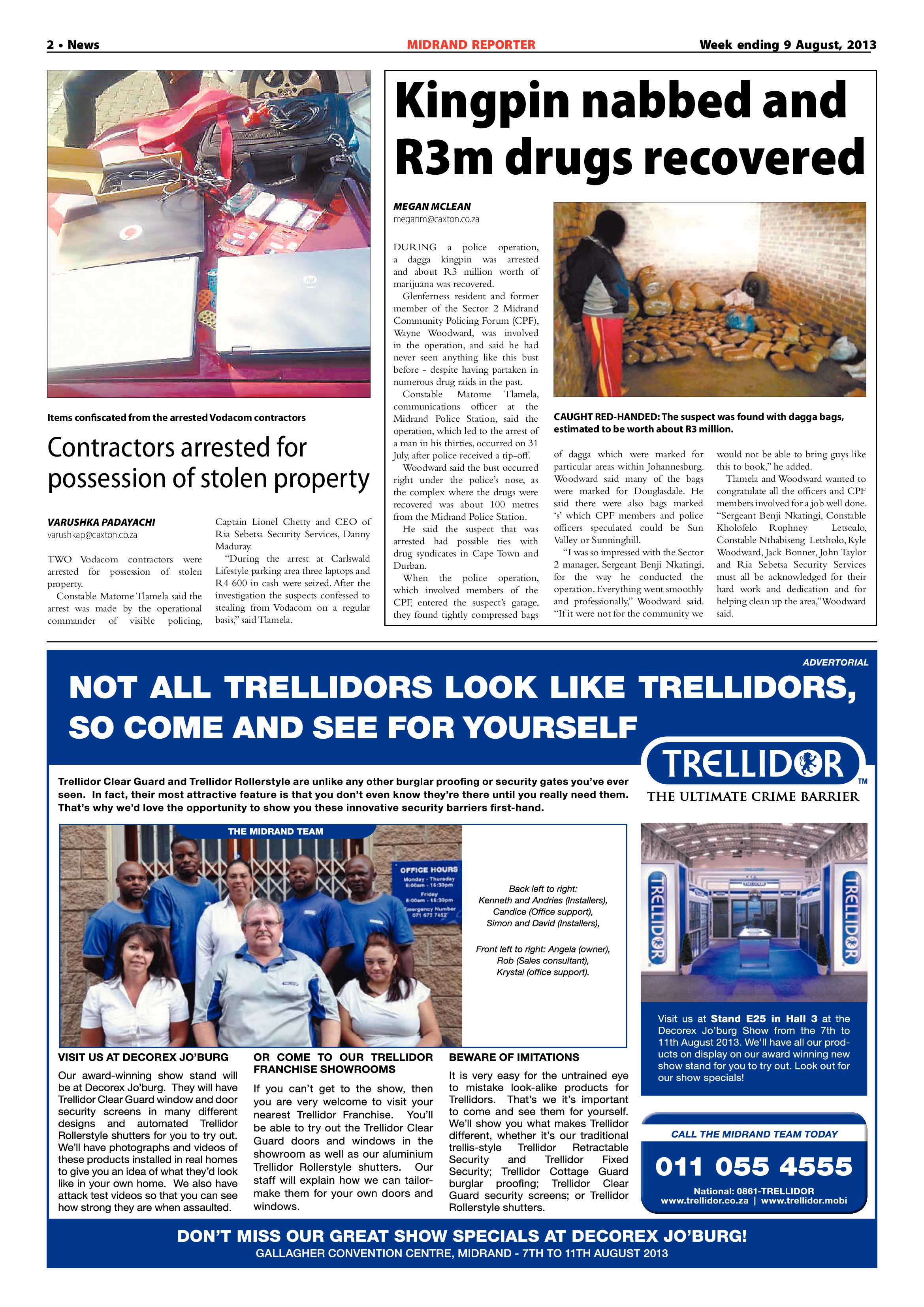 Midrand Reporter 09 August 2013 page 2