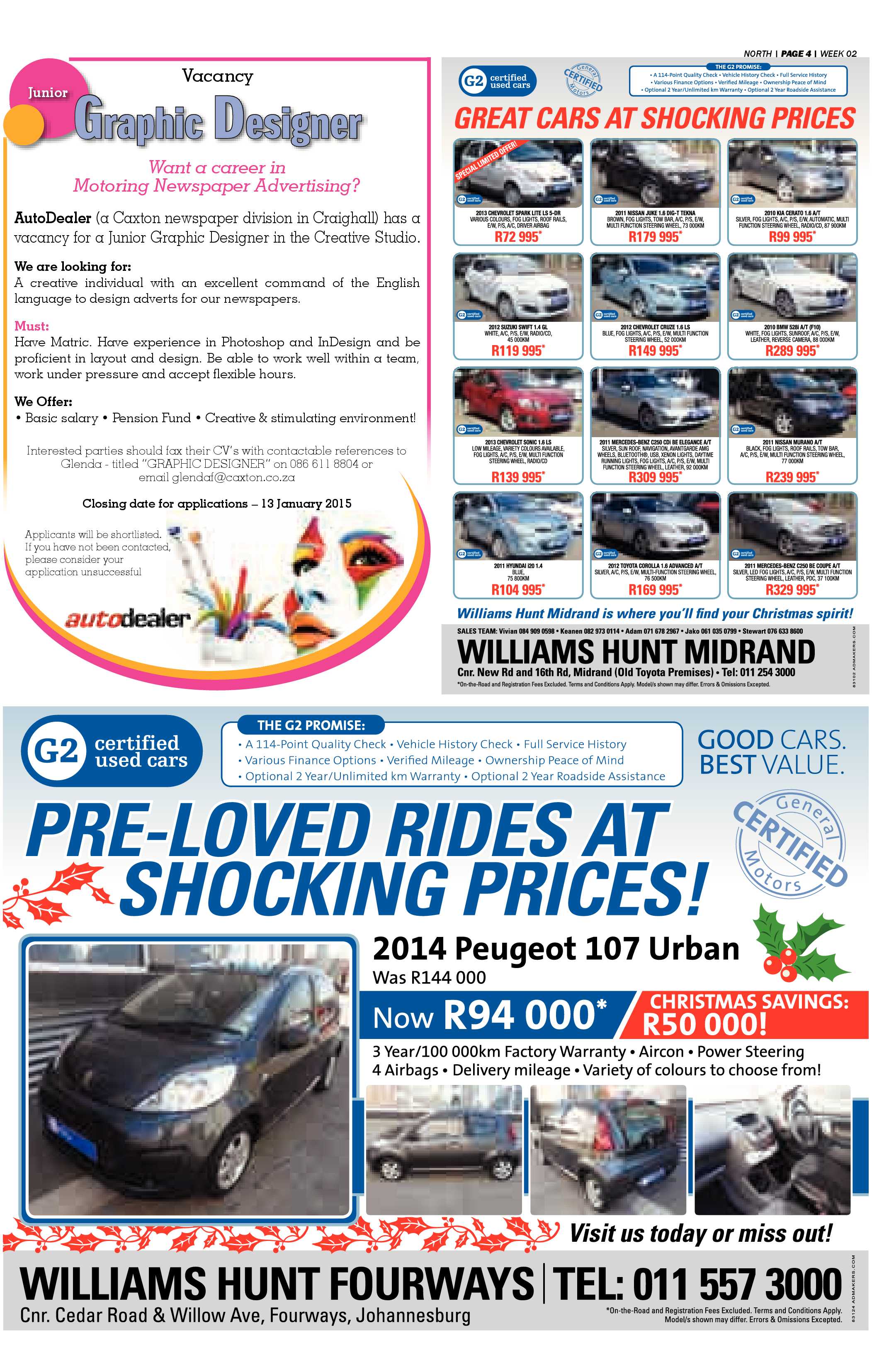 Midrand Reporter 09 January 2015 page 10