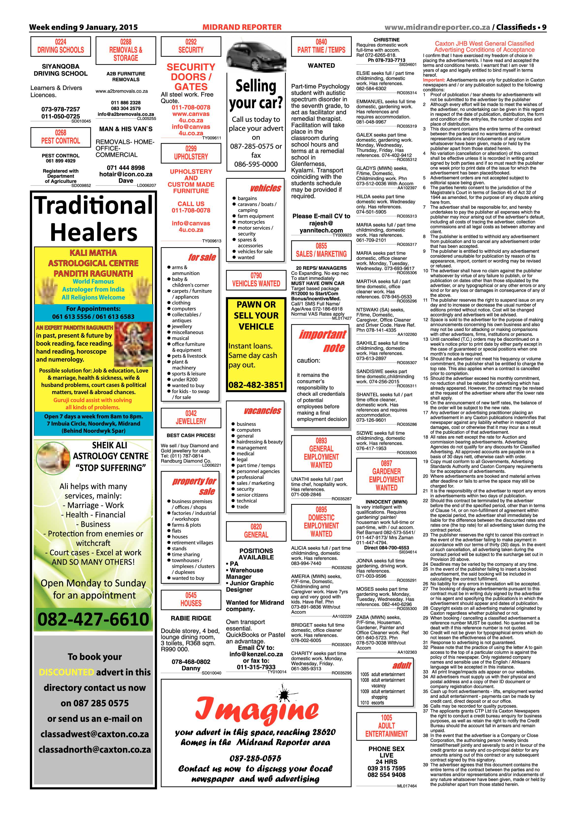 Midrand Reporter 09 January 2015 page 14
