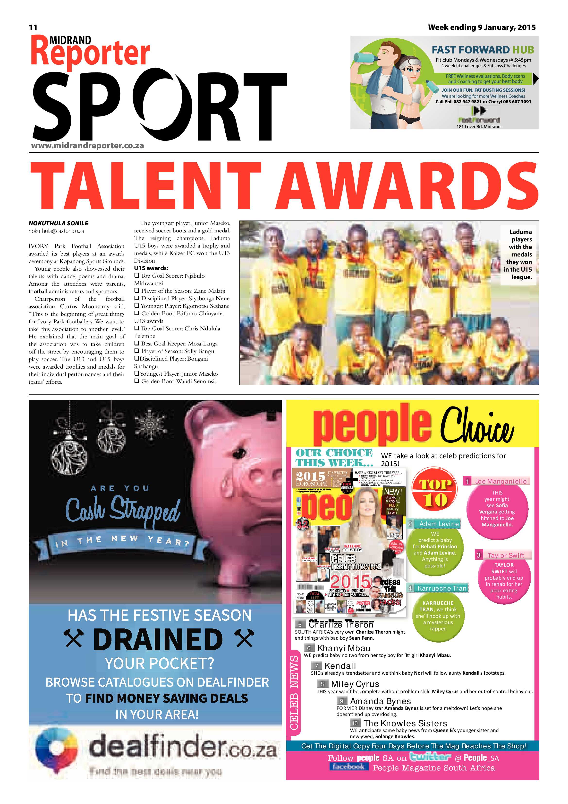 Midrand Reporter 09 January 2015 page 16