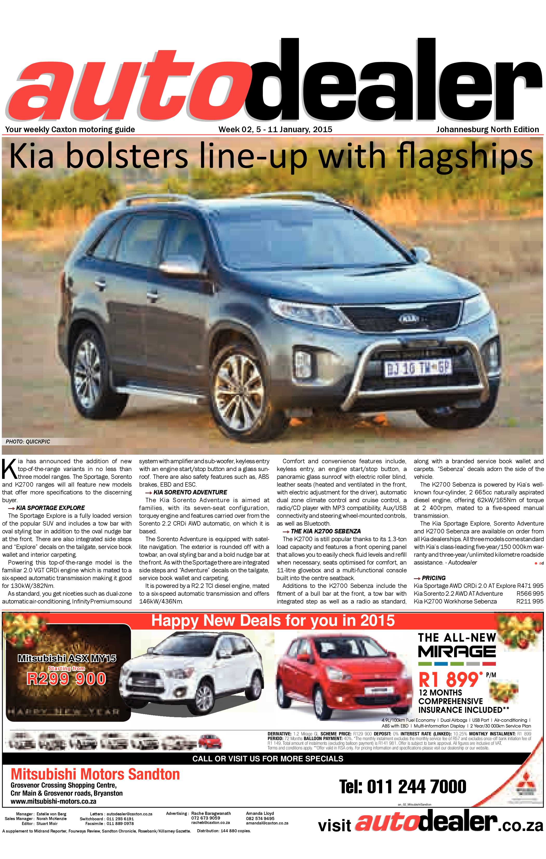 Midrand Reporter 09 January 2015 page 7