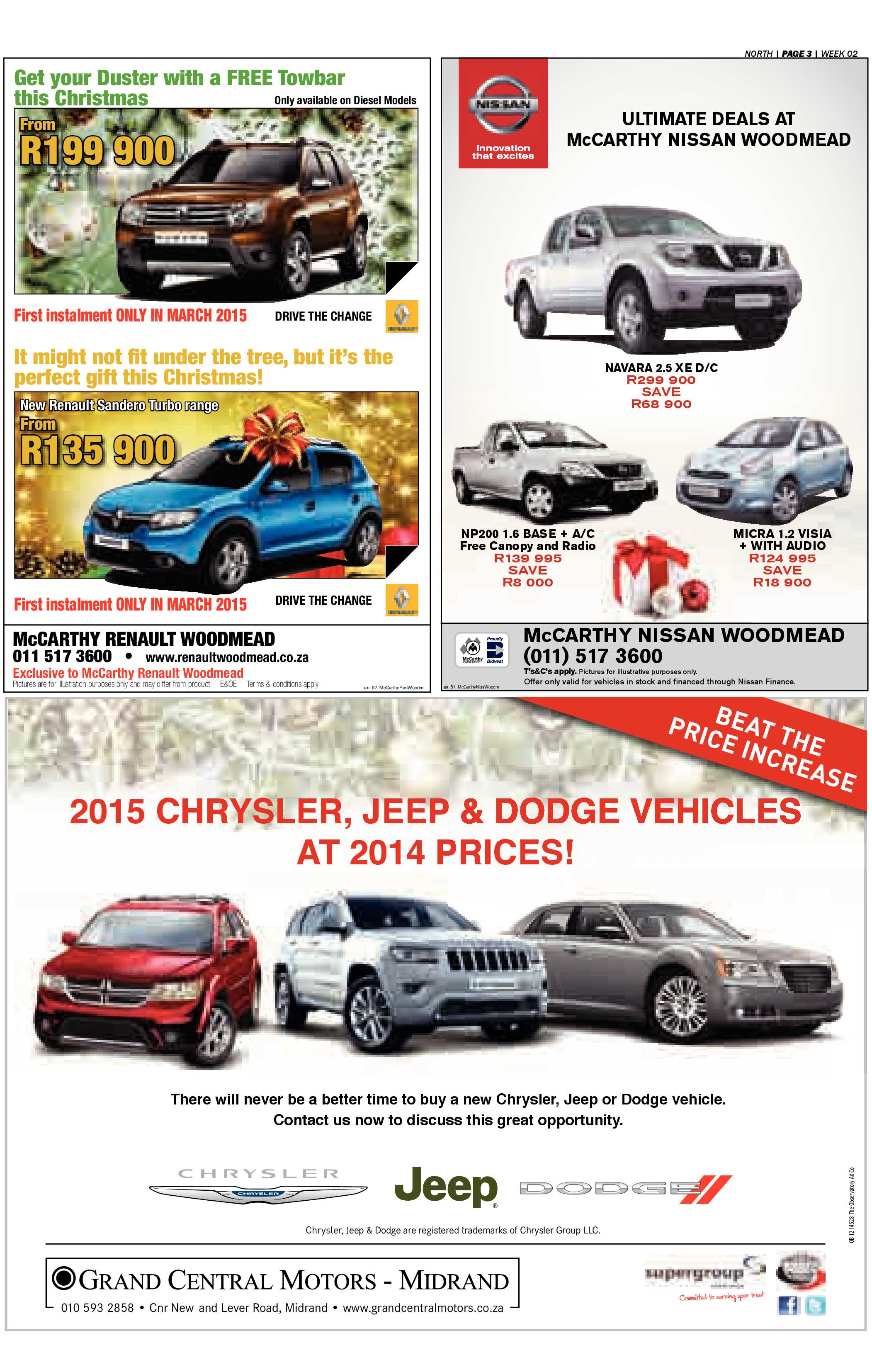 Midrand Reporter 09 January 2015 page 9