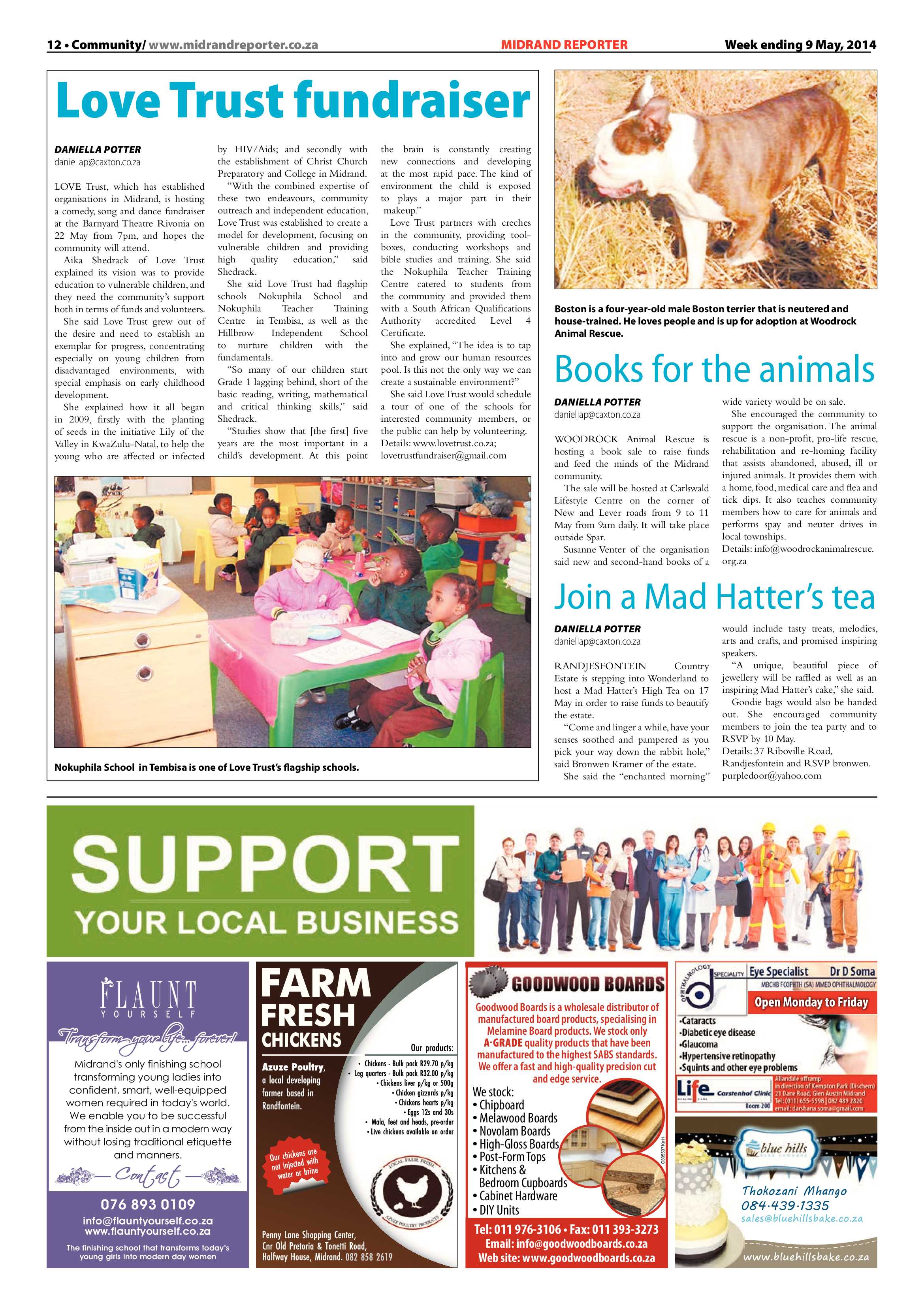 Midrand Reporter 09 May 2014 page 12