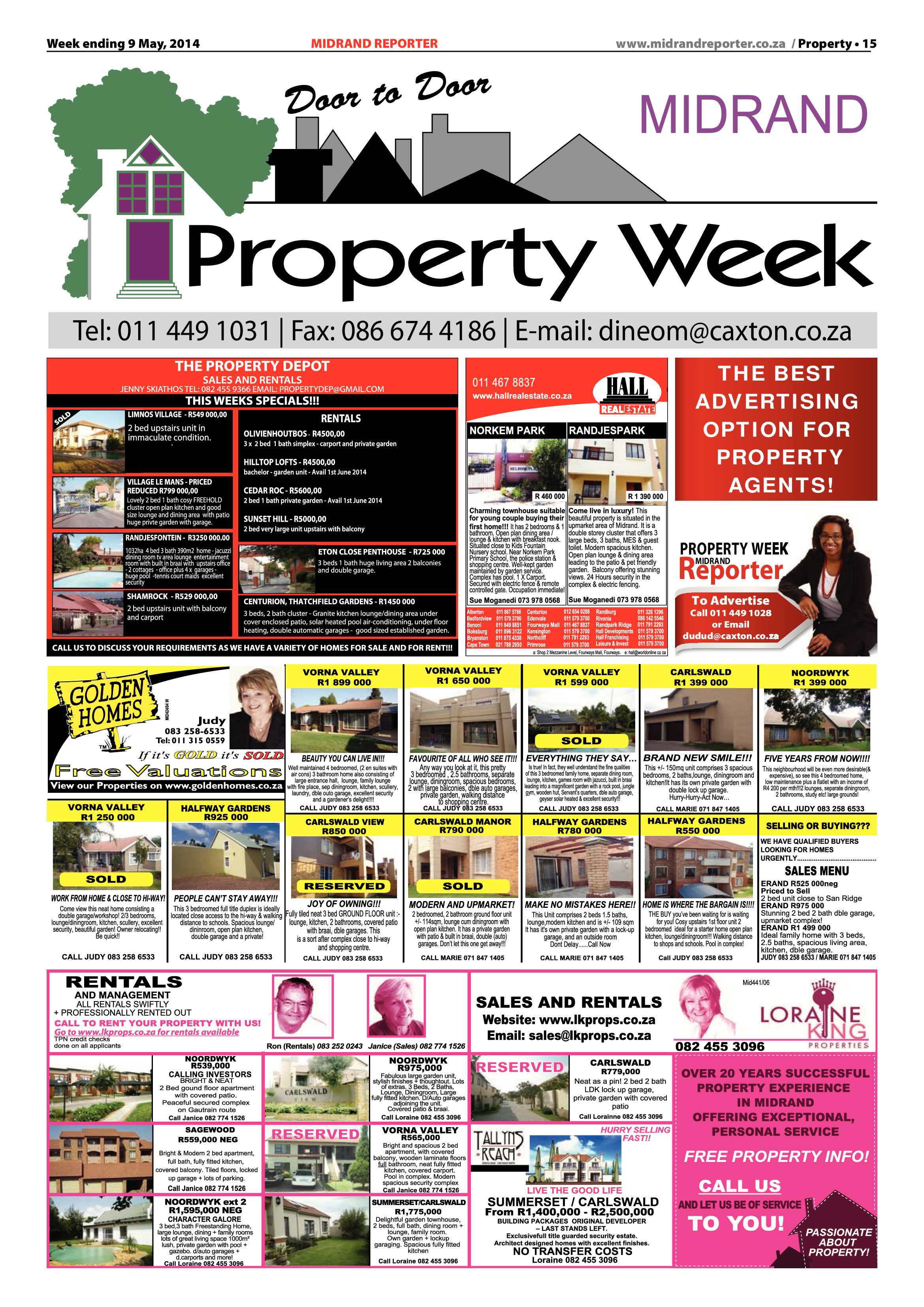 Midrand Reporter 09 May 2014 page 15