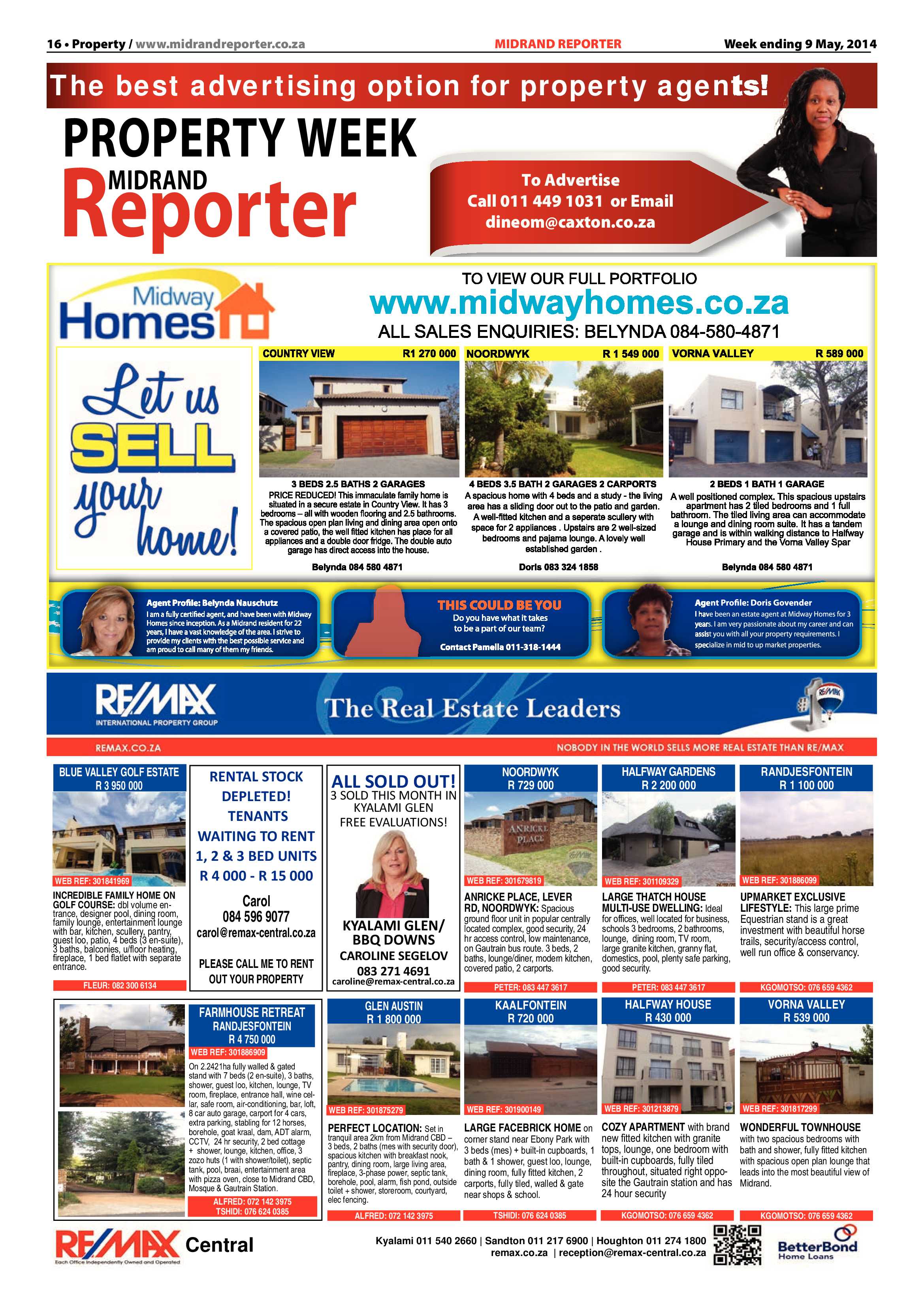 Midrand Reporter 09 May 2014 page 16