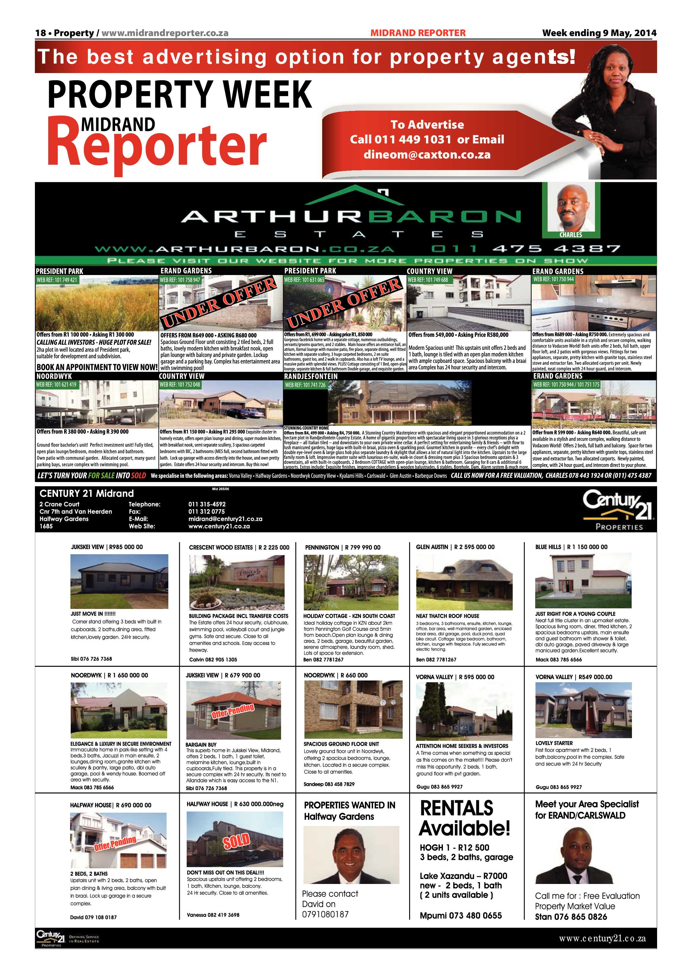 Midrand Reporter 09 May 2014 page 18