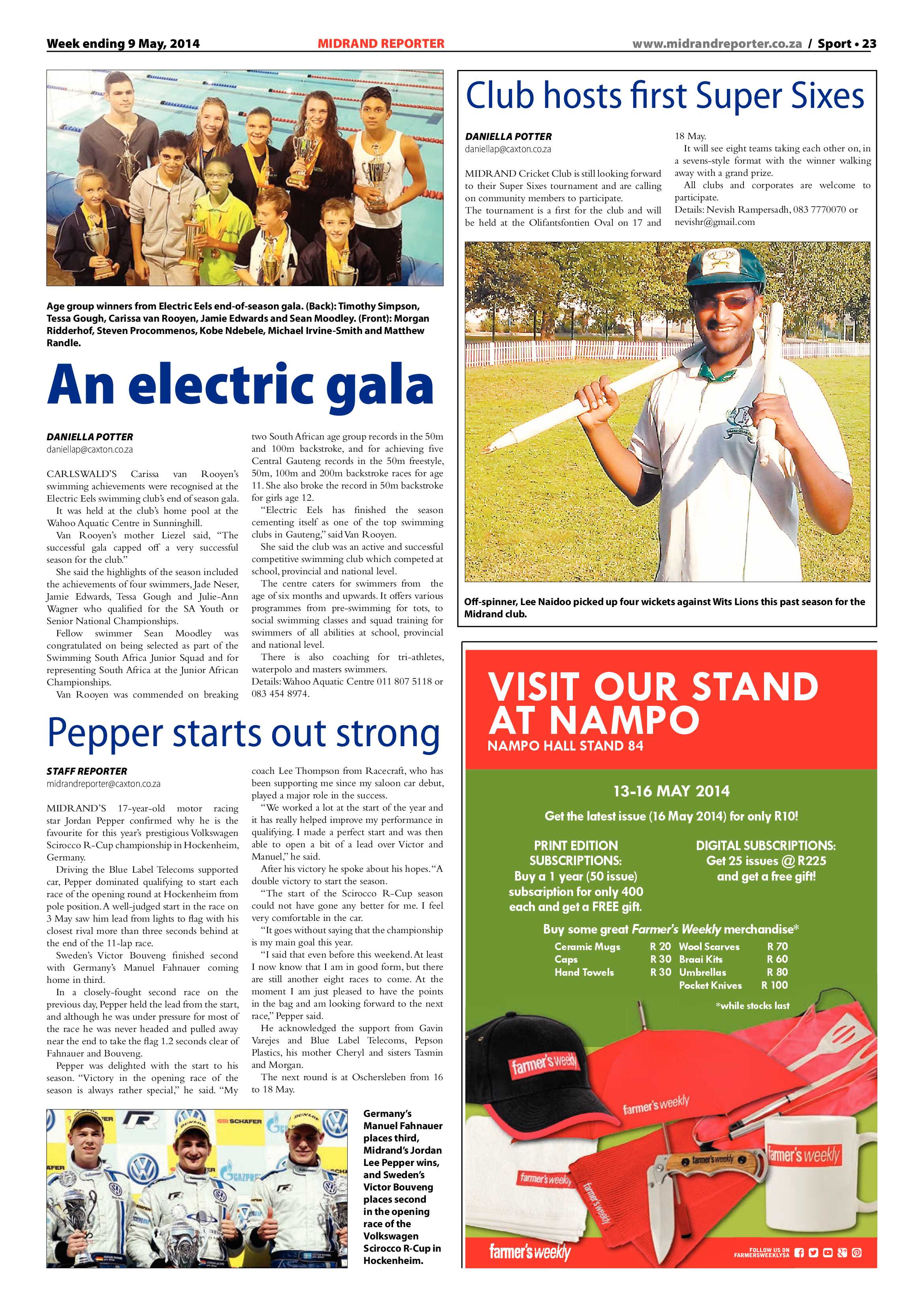 Midrand Reporter 09 May 2014 page 23