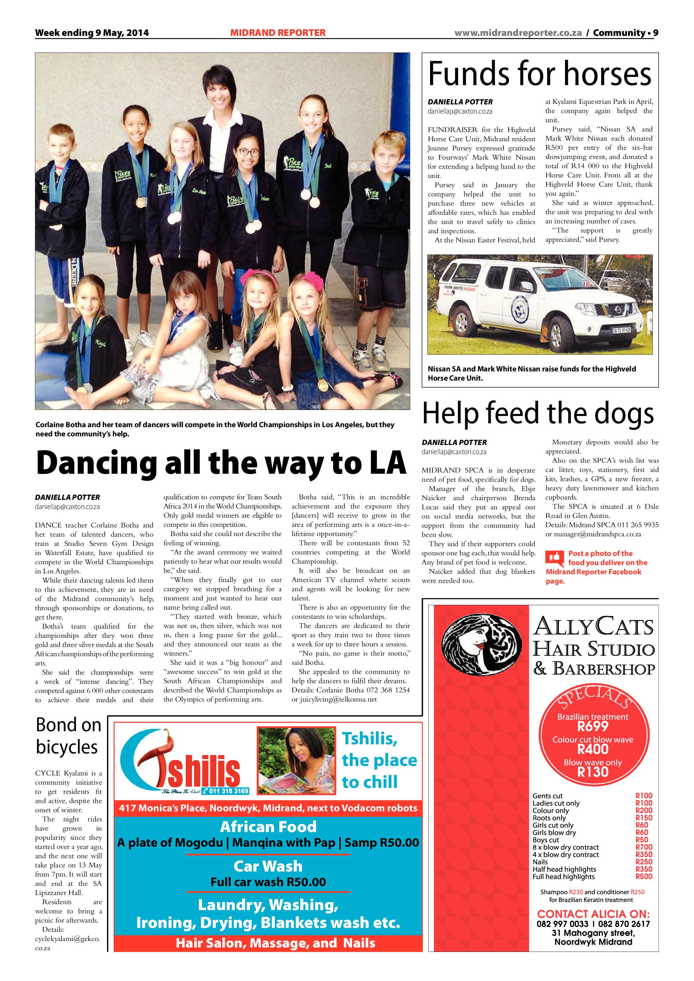 Midrand Reporter 09 May 2014 page 9