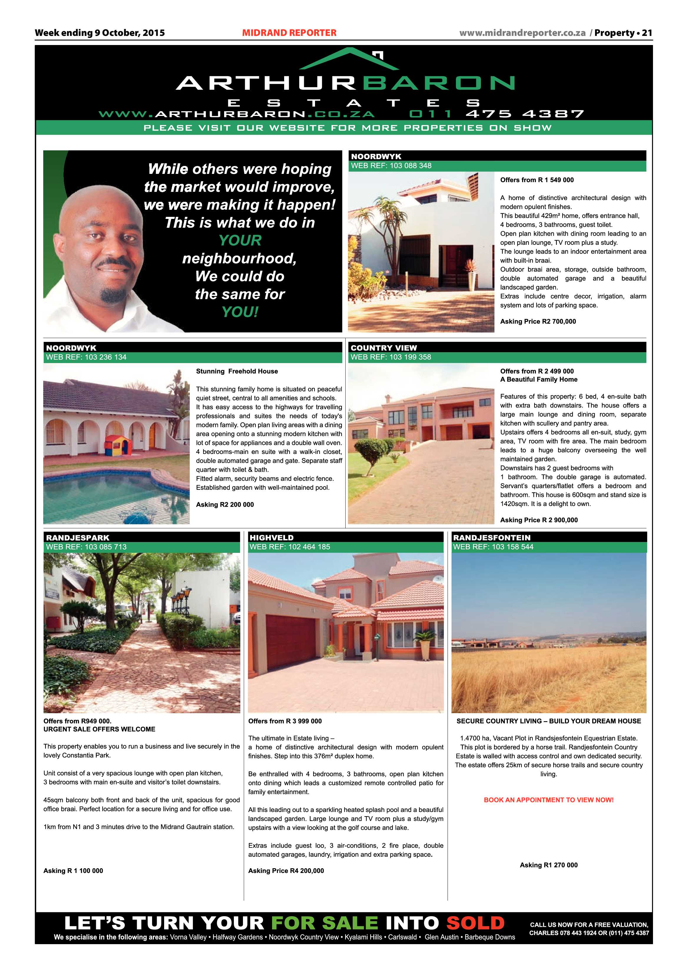 Midrand Reporter 09 October 2015 page 21