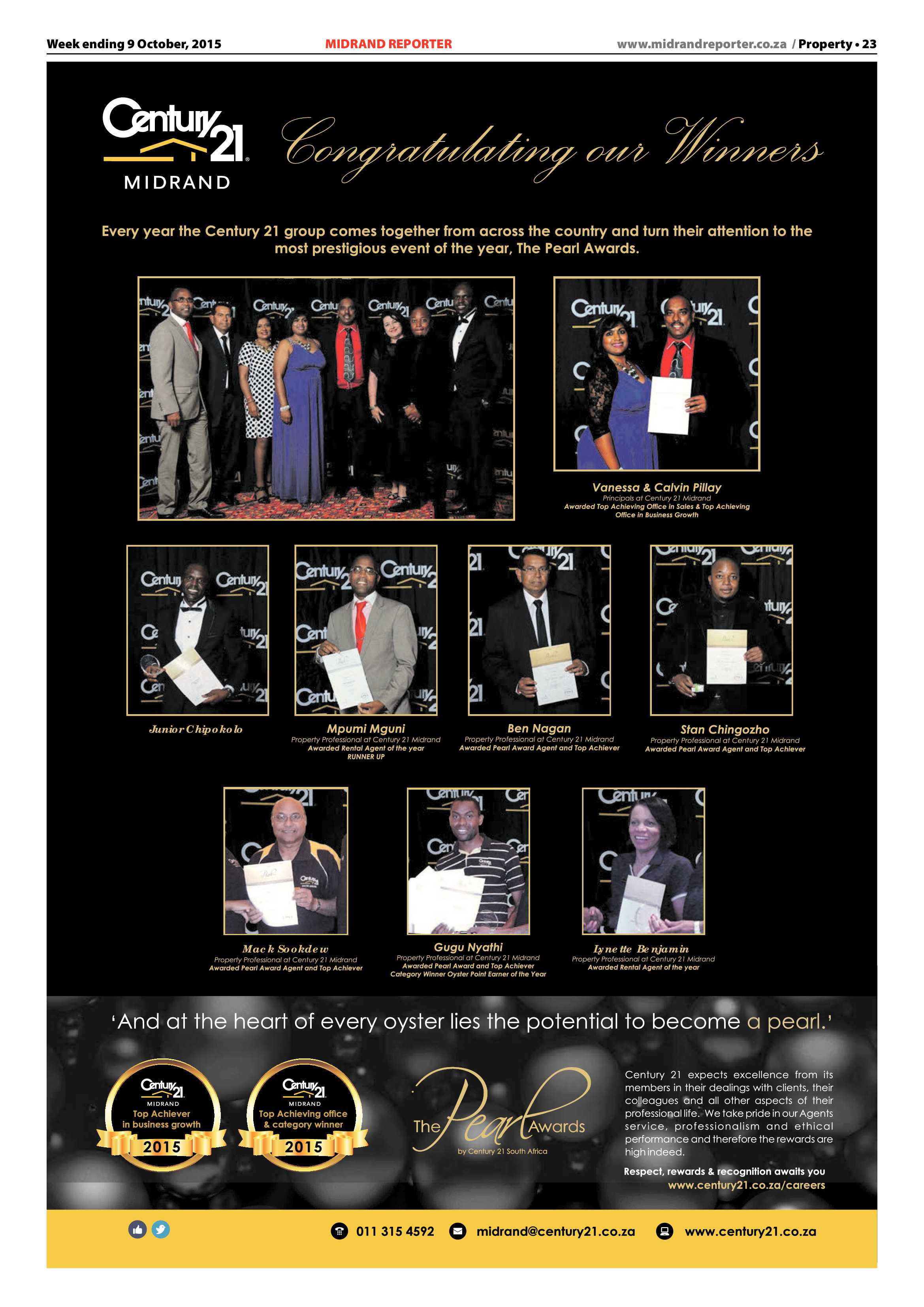 Midrand Reporter 09 October 2015 page 23