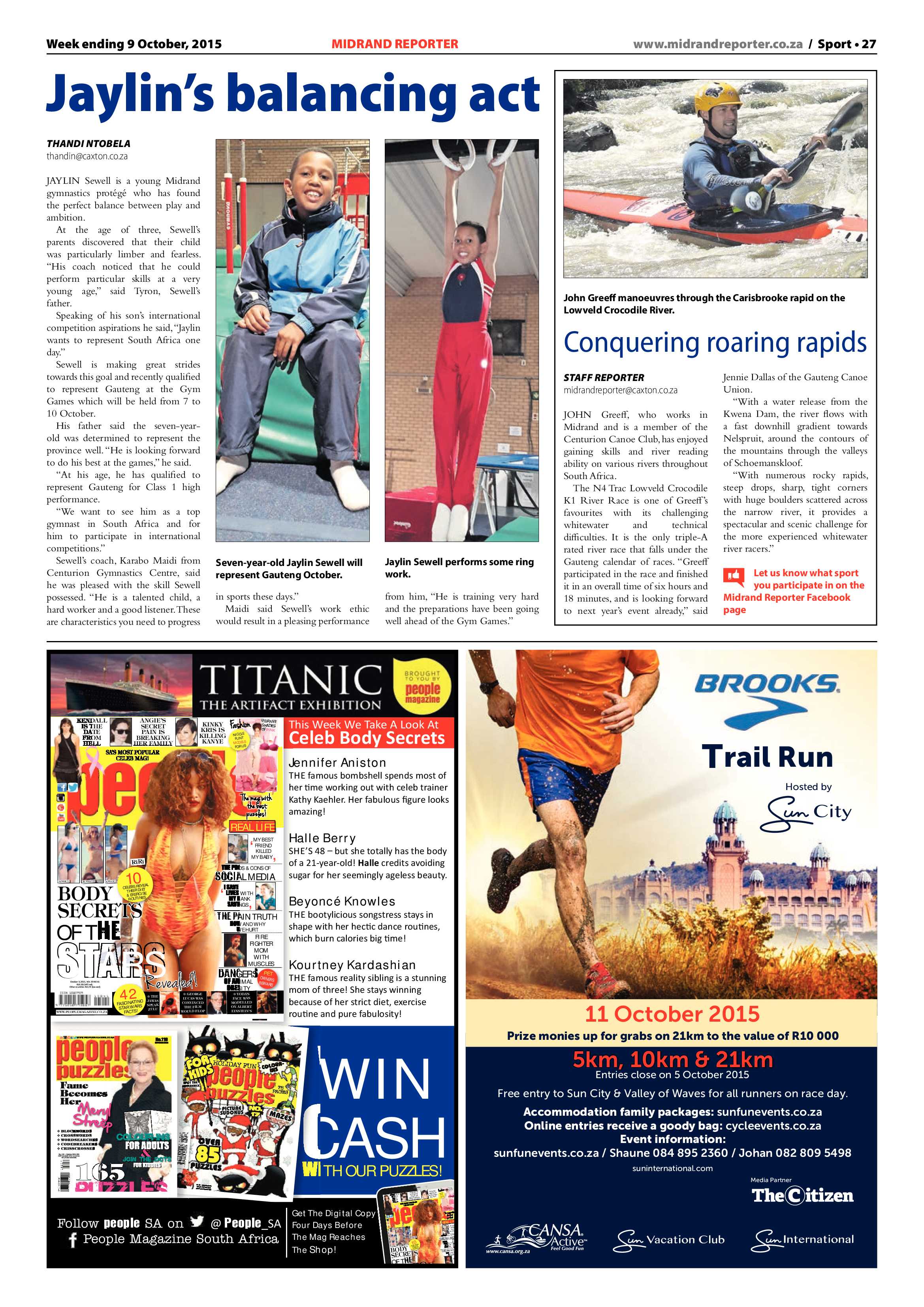 Midrand Reporter 09 October 2015 page 27