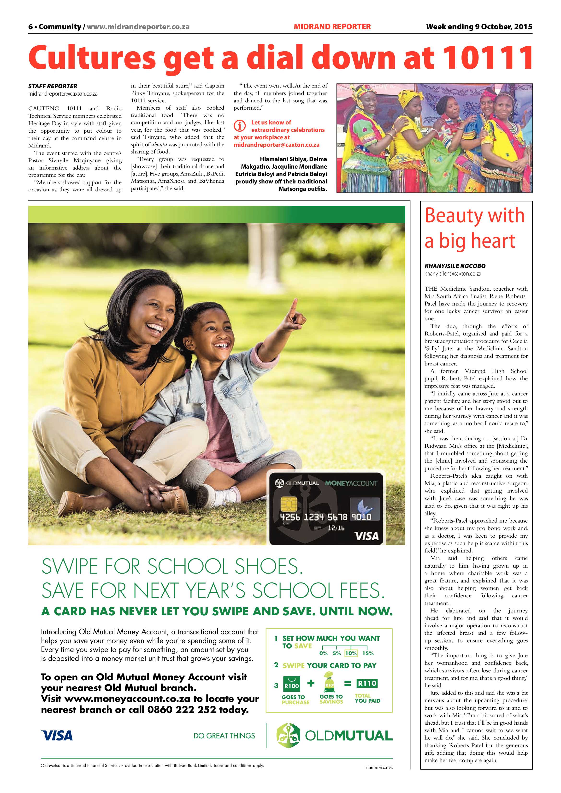 Midrand Reporter 09 October 2015 page 6