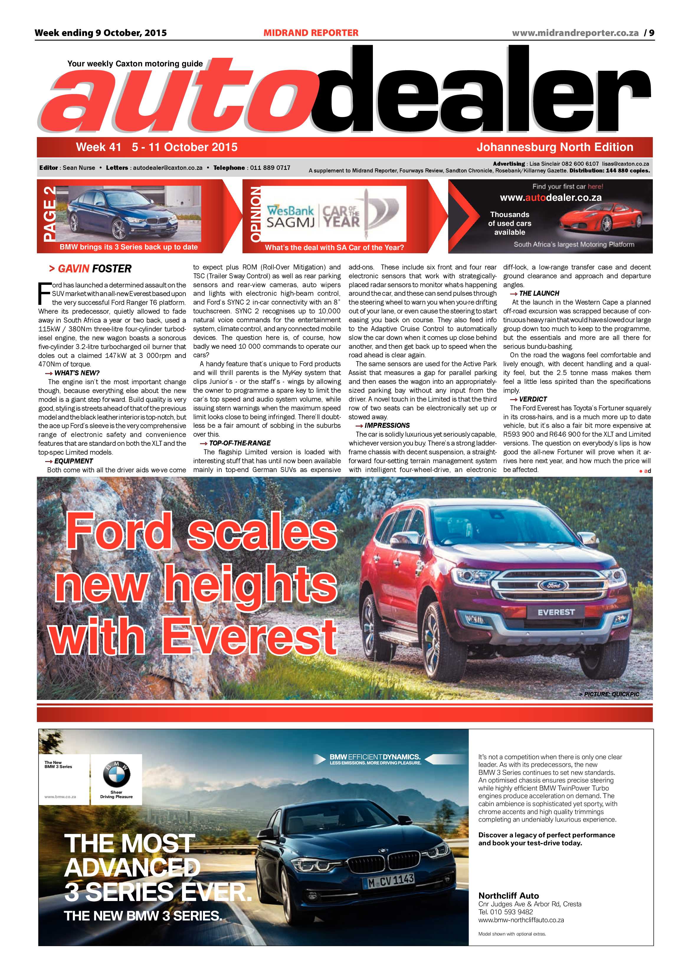 Midrand Reporter 09 October 2015 page 9