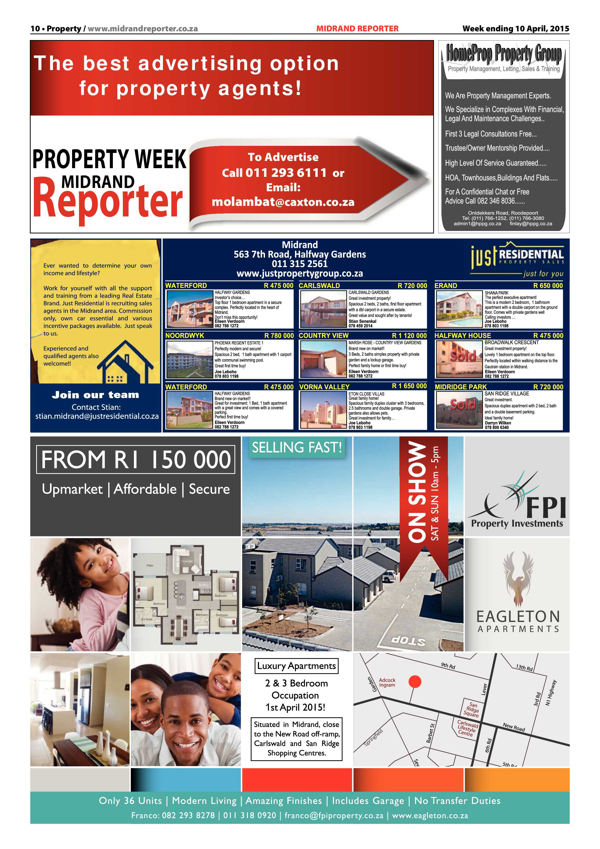 MIdrand Reporter 10 April 2015 page 10