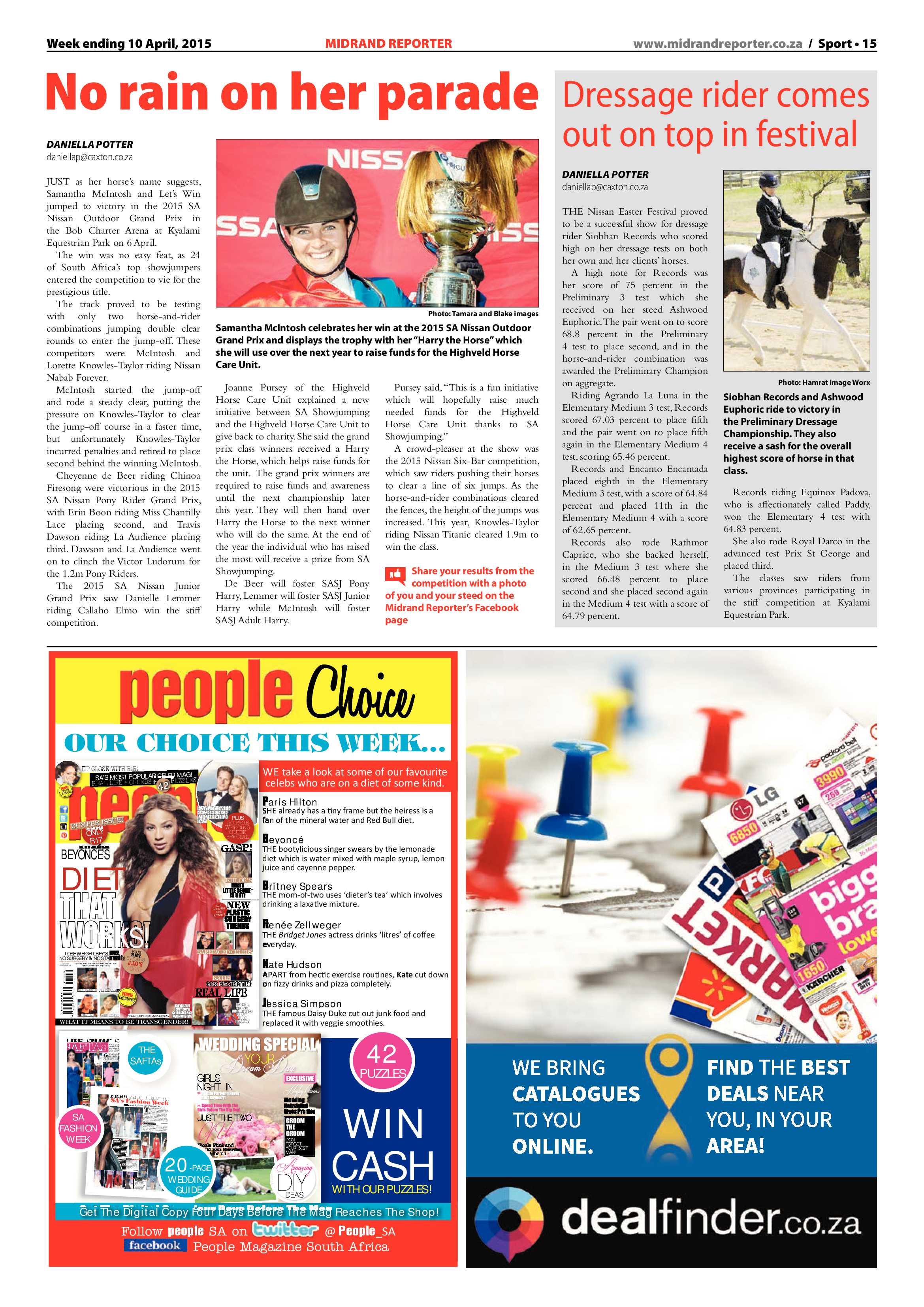 MIdrand Reporter 10 April 2015 page 15