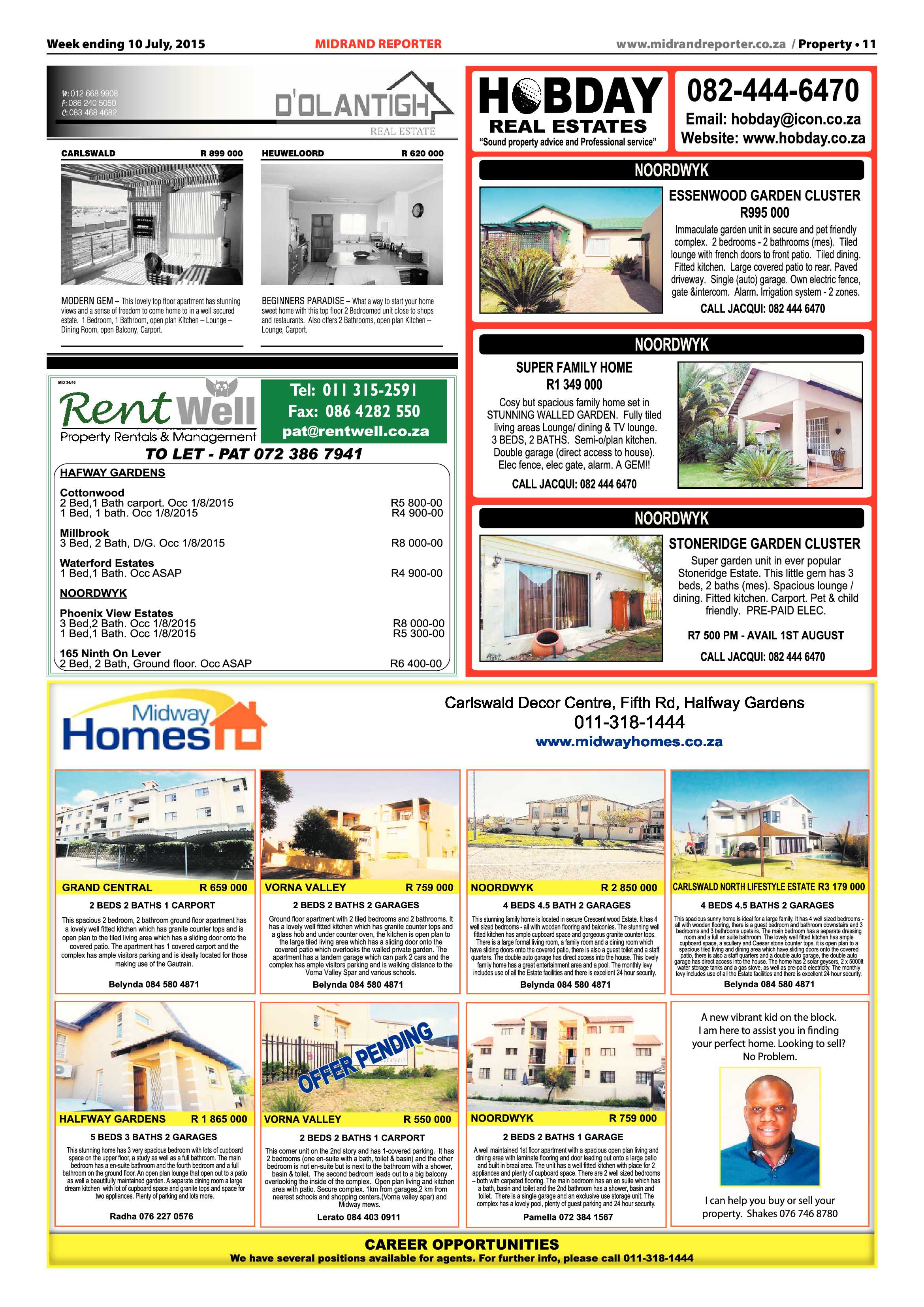 Midrand Reporter 10 July 2015 page 11