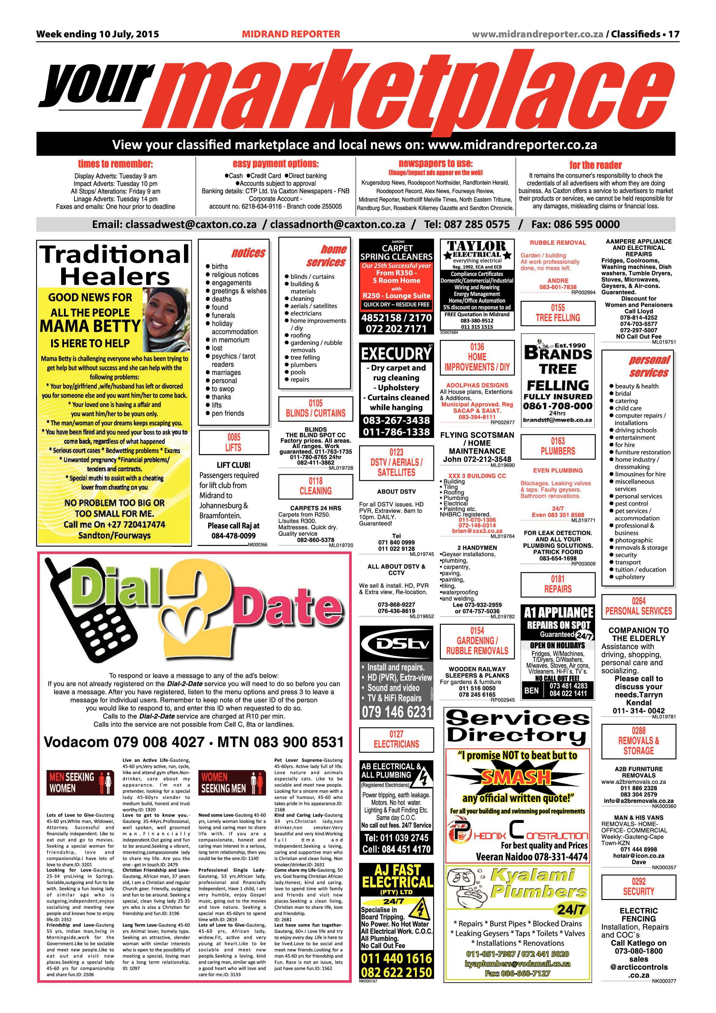 Midrand Reporter 10 July 2015 page 17