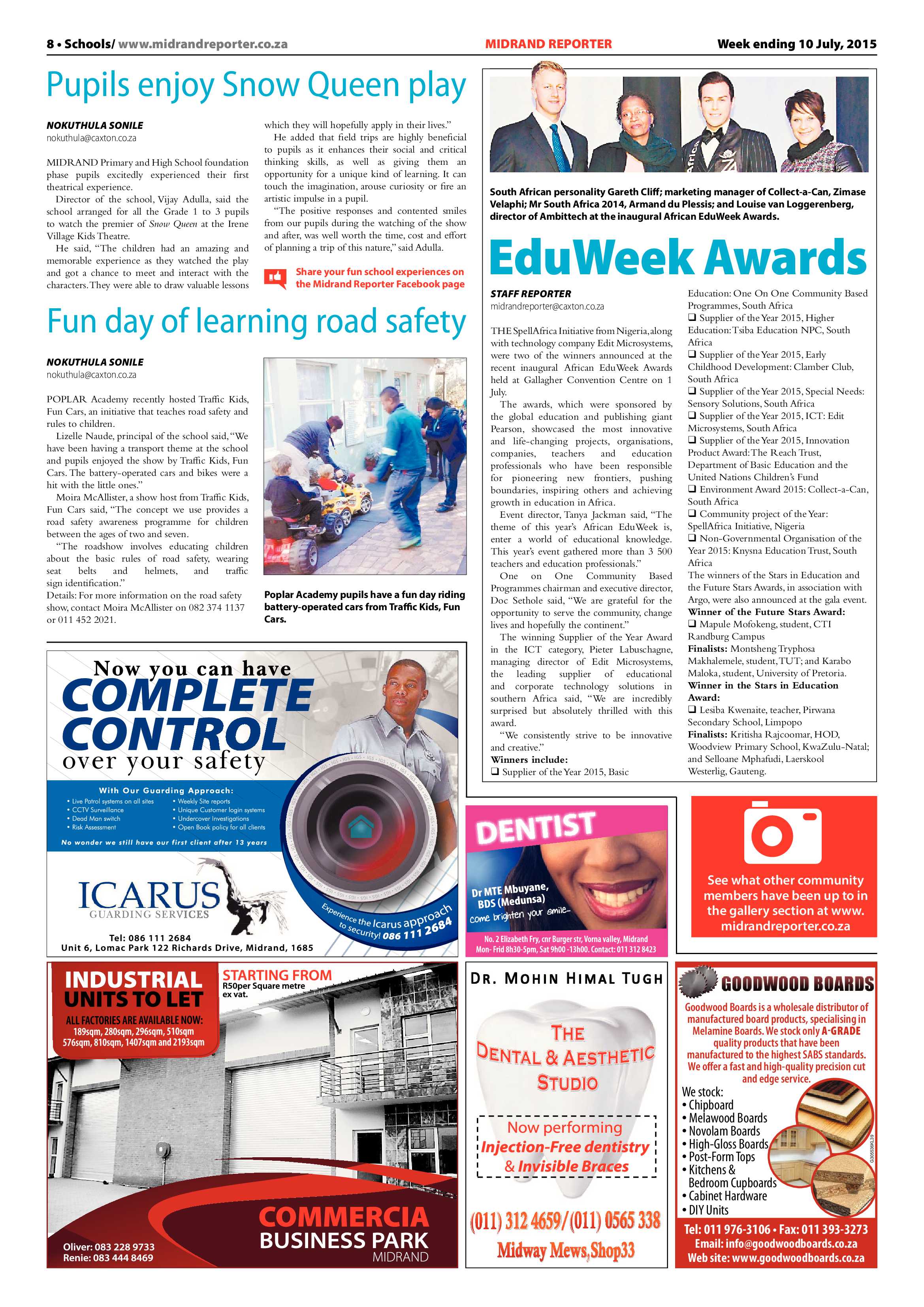 Midrand Reporter 10 July 2015 page 8