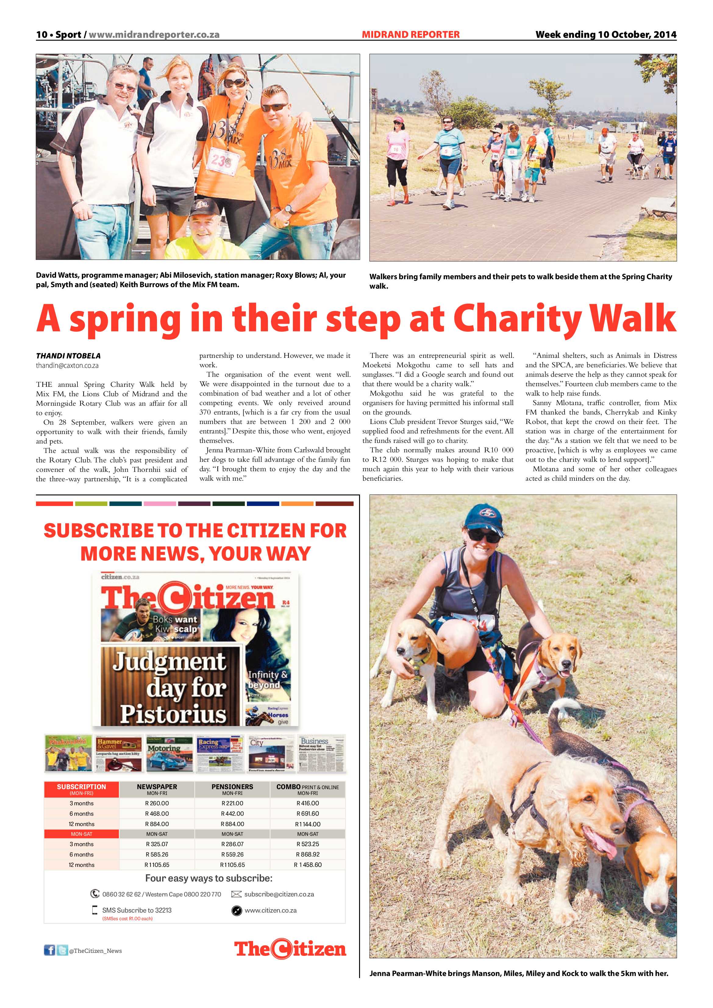 Midrand Reporter 10 October 2014 page 10