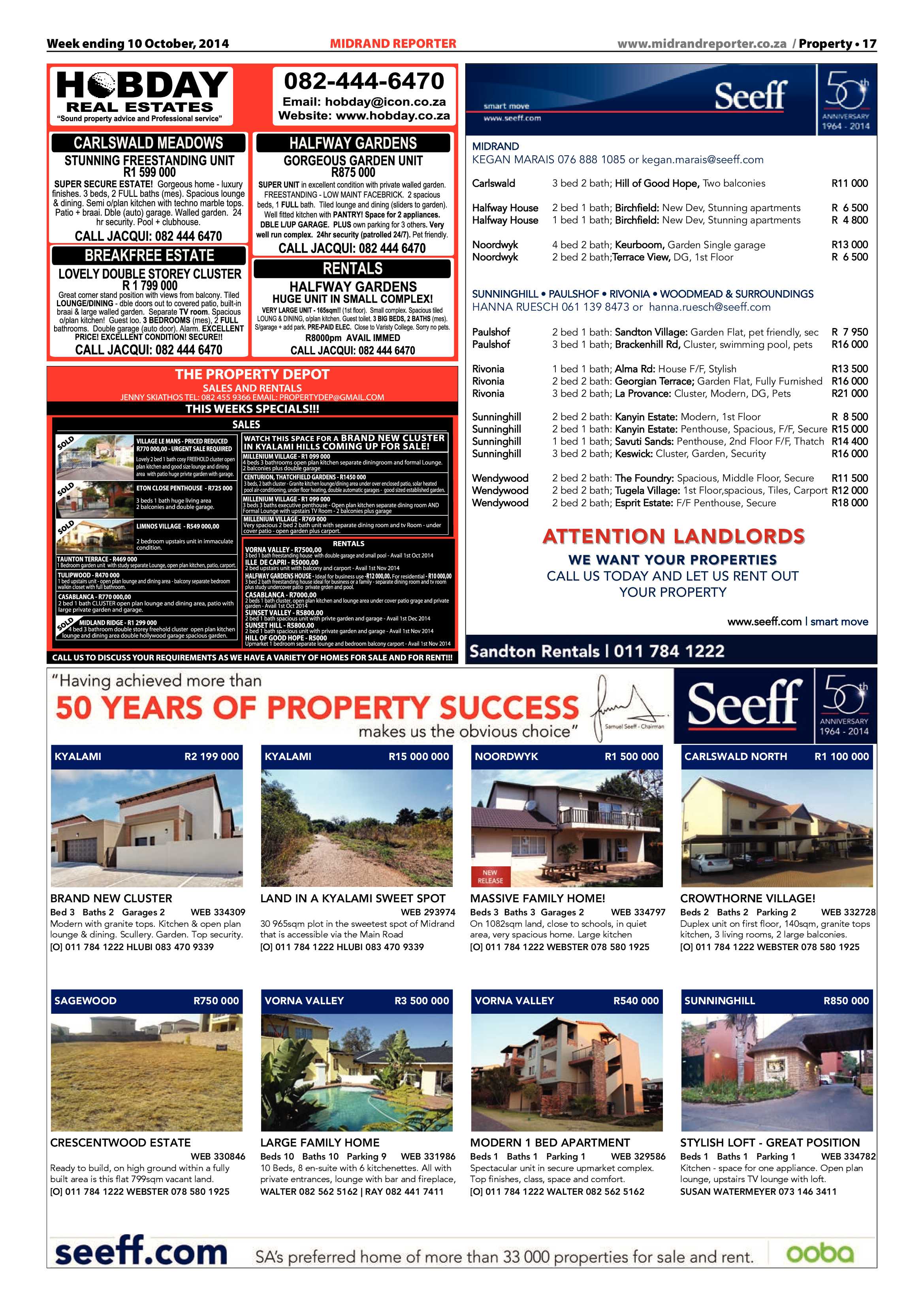 Midrand Reporter 10 October 2014 page 17
