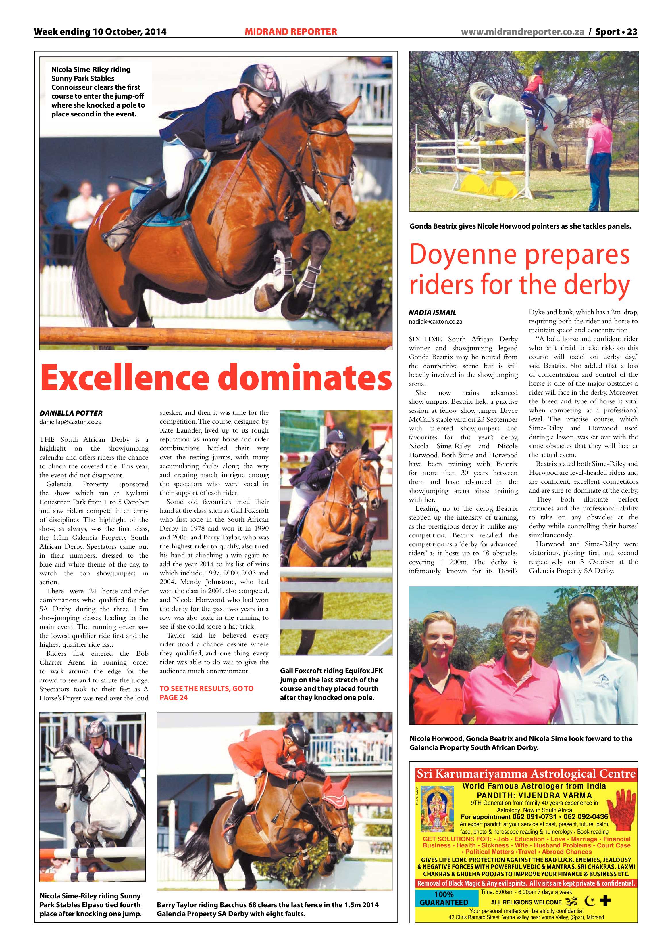 Midrand Reporter 10 October 2014 page 23