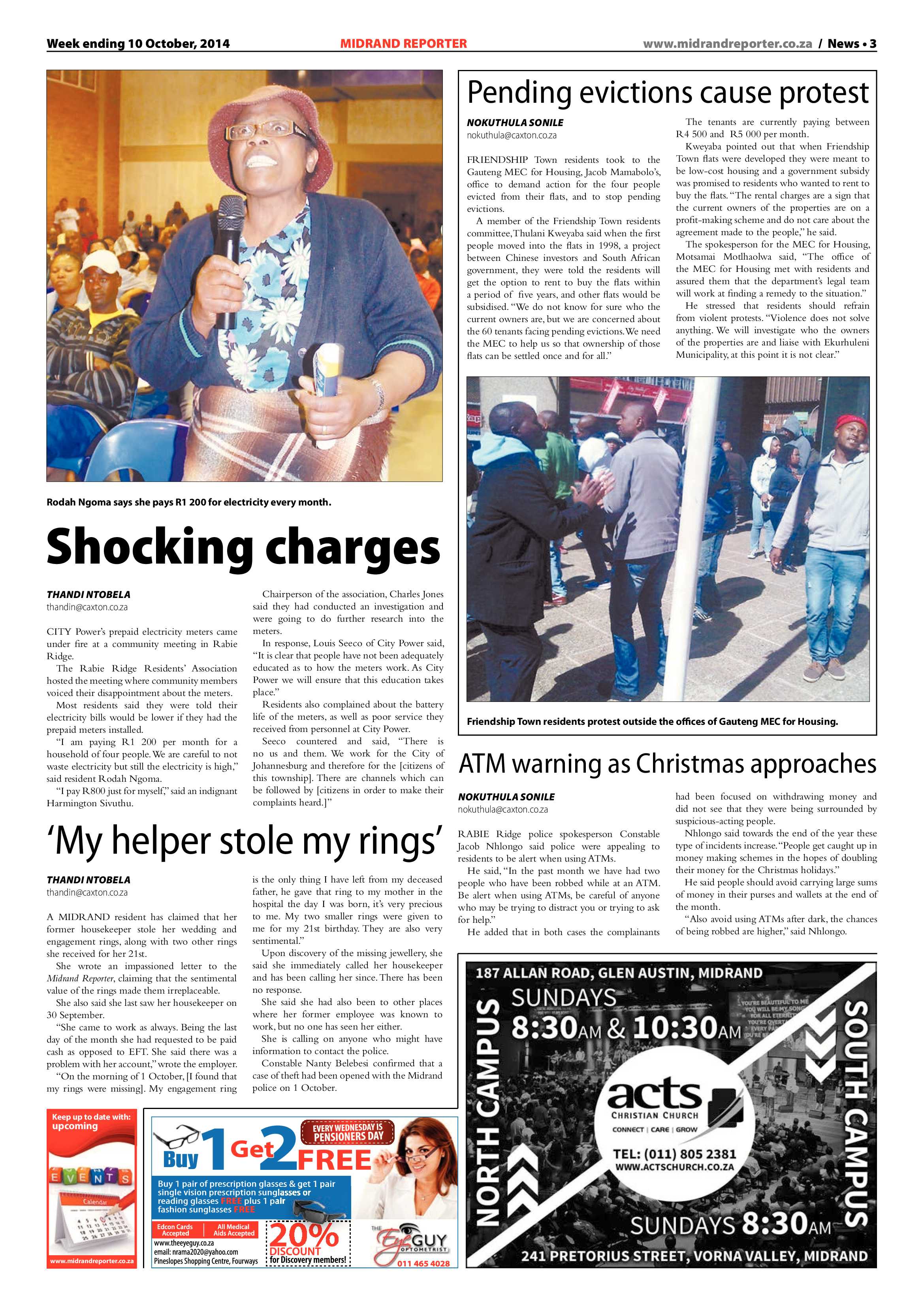 Midrand Reporter 10 October 2014 page 3