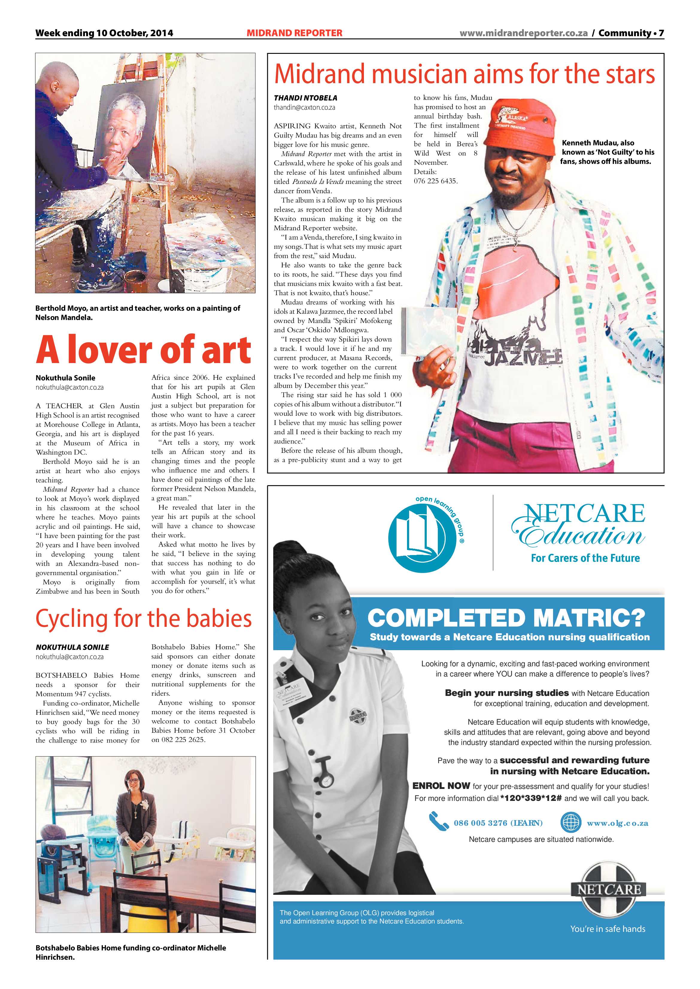 Midrand Reporter 10 October 2014 page 7