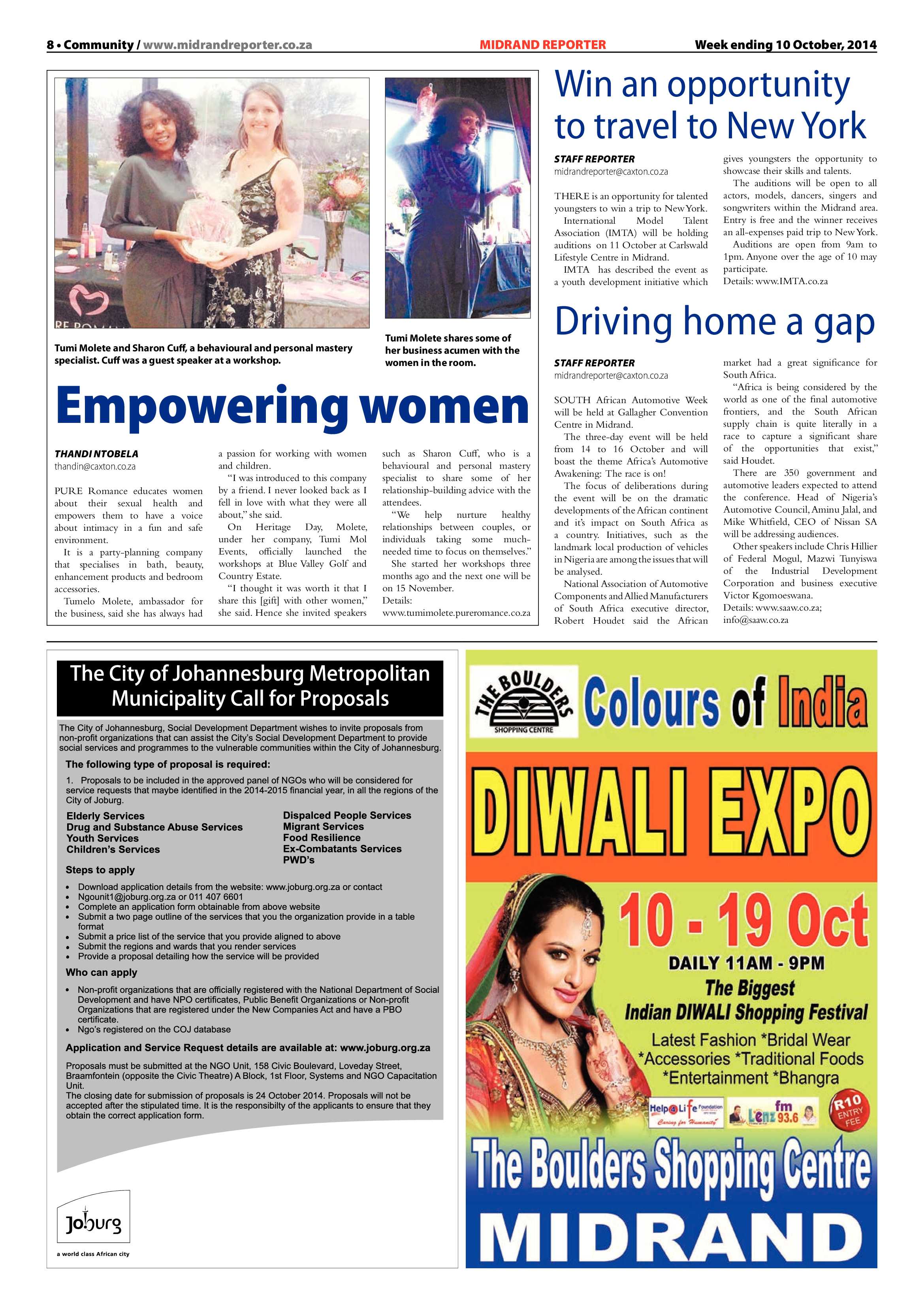 Midrand Reporter 10 October 2014 page 8