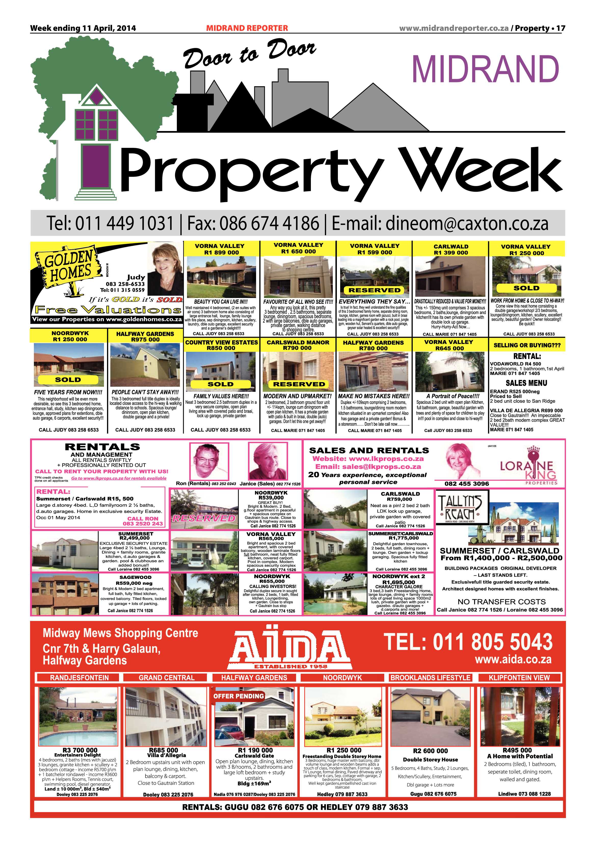 Midrand Reporter 11 April 2014 page 17
