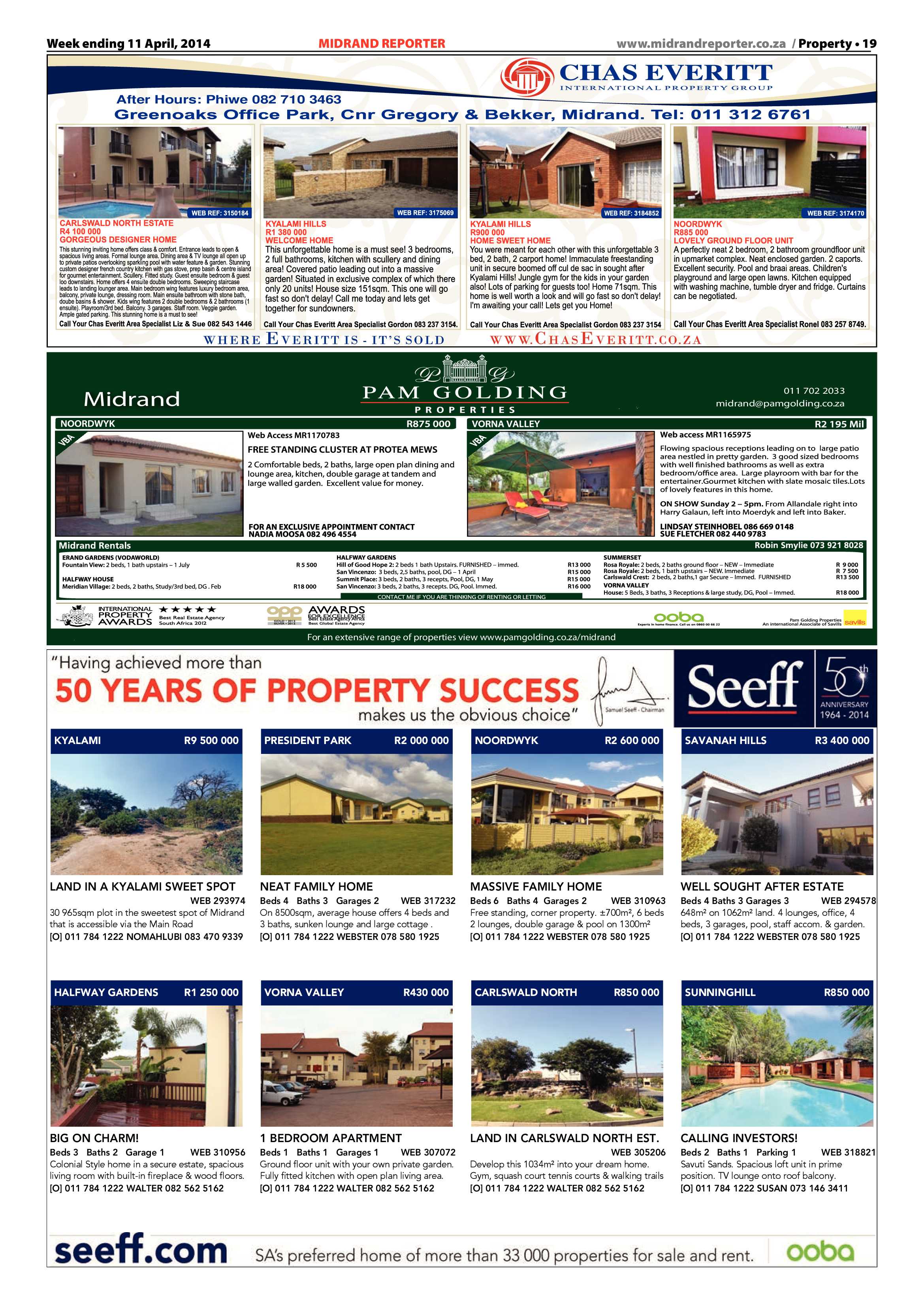 Midrand Reporter 11 April 2014 page 19