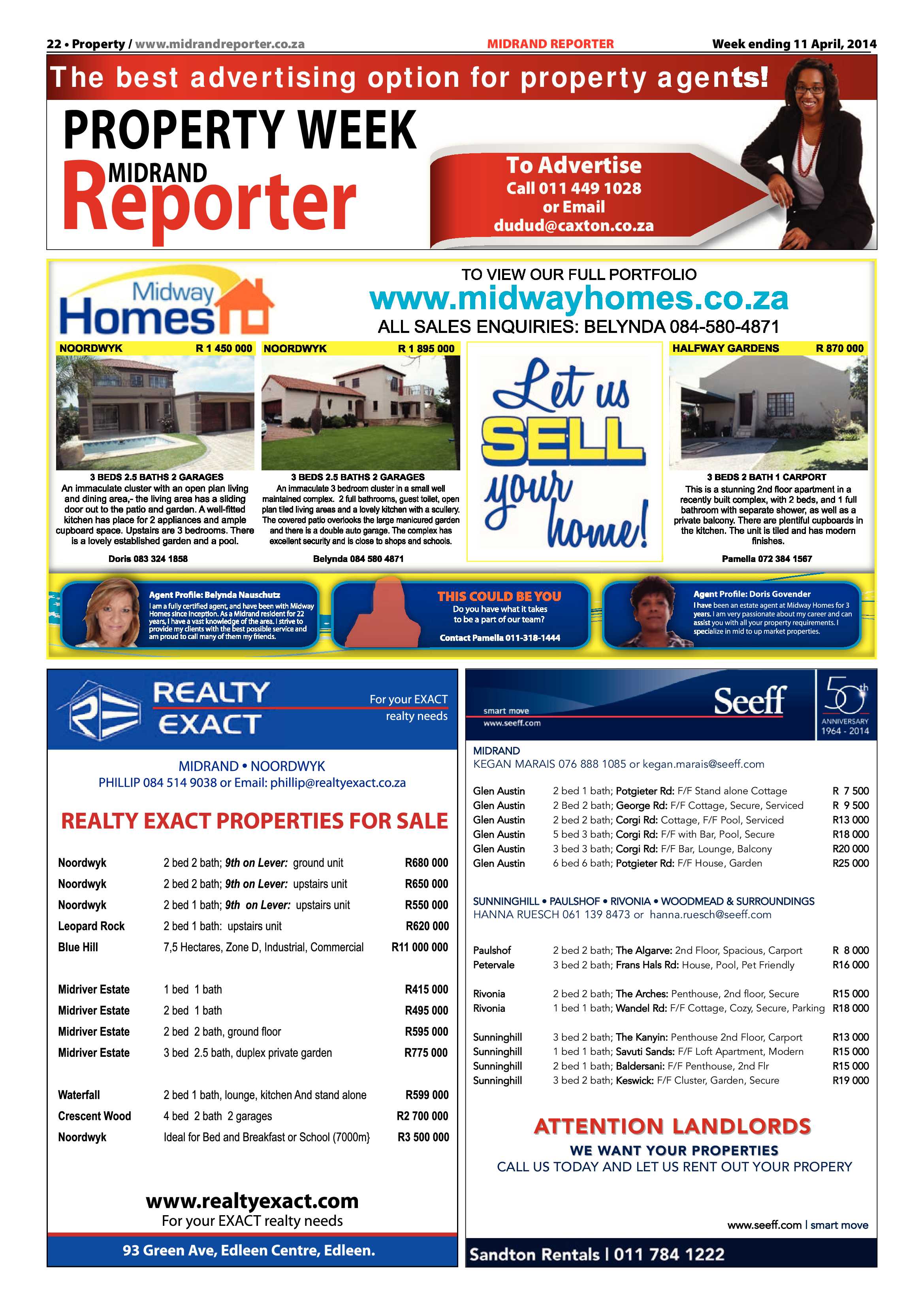 Midrand Reporter 11 April 2014 page 22