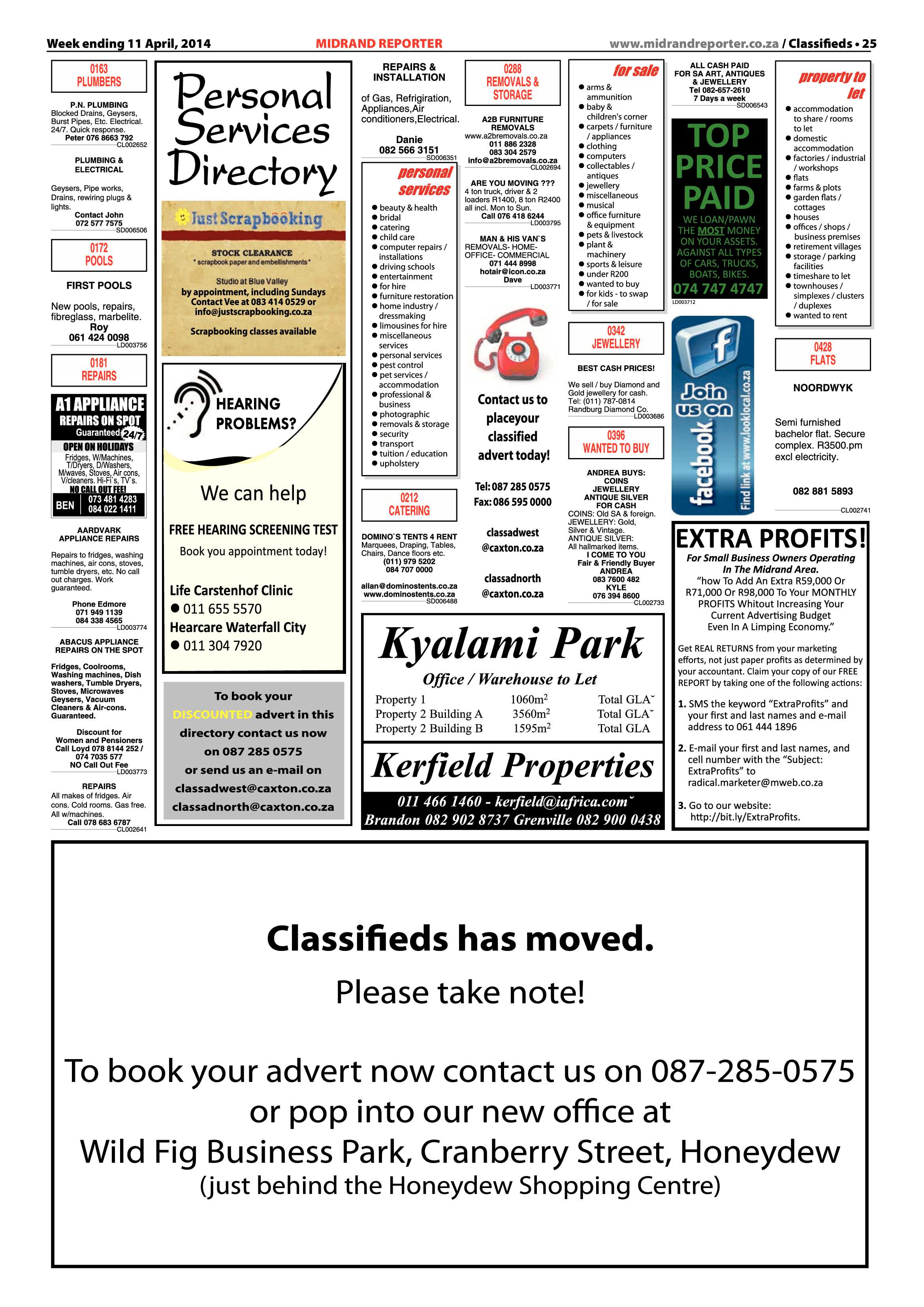 Midrand Reporter 11 April 2014 page 25