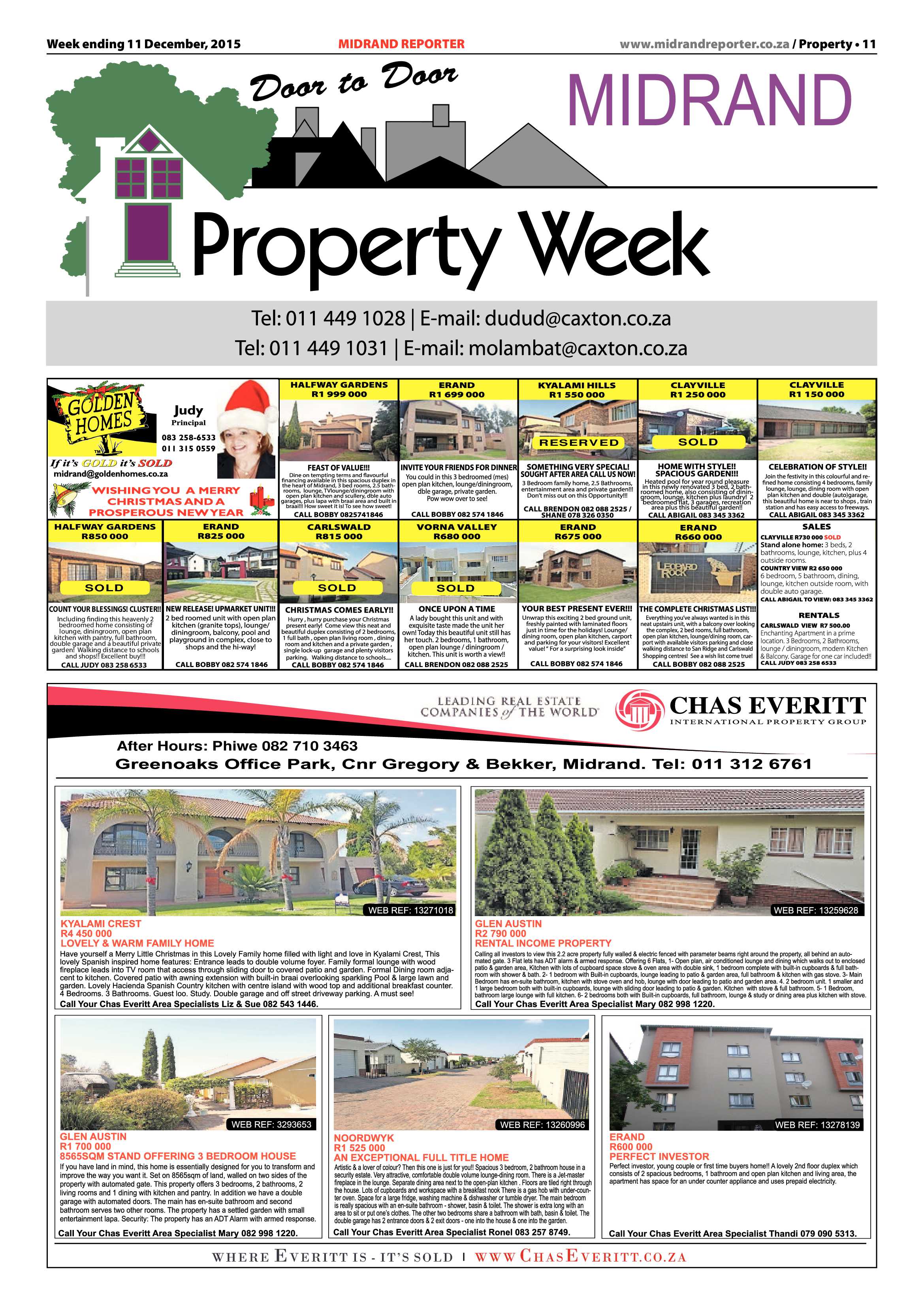 Midrand Reporter 11 December 2015 page 11