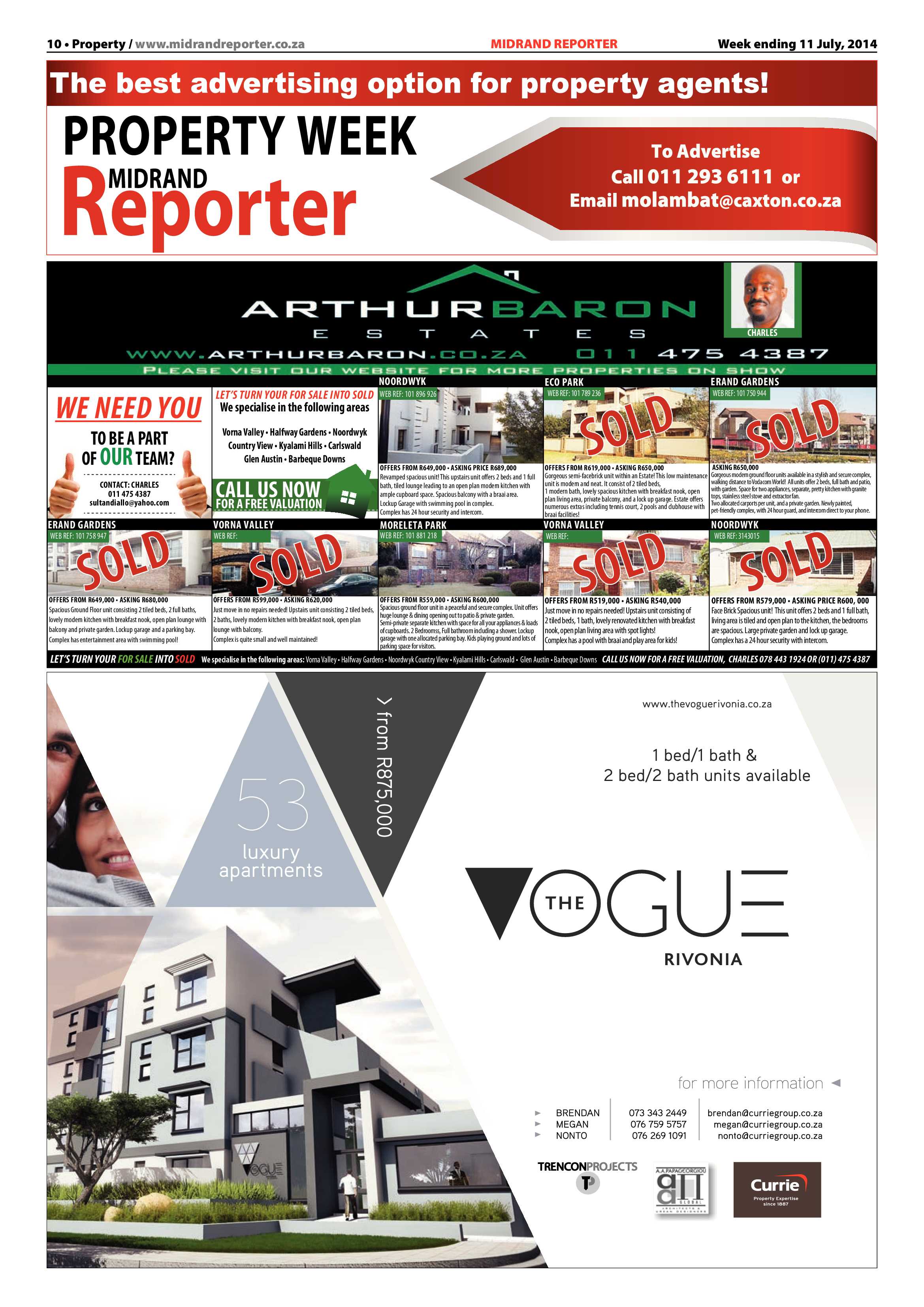 Midrand Reporter 11 July 2014 page 10