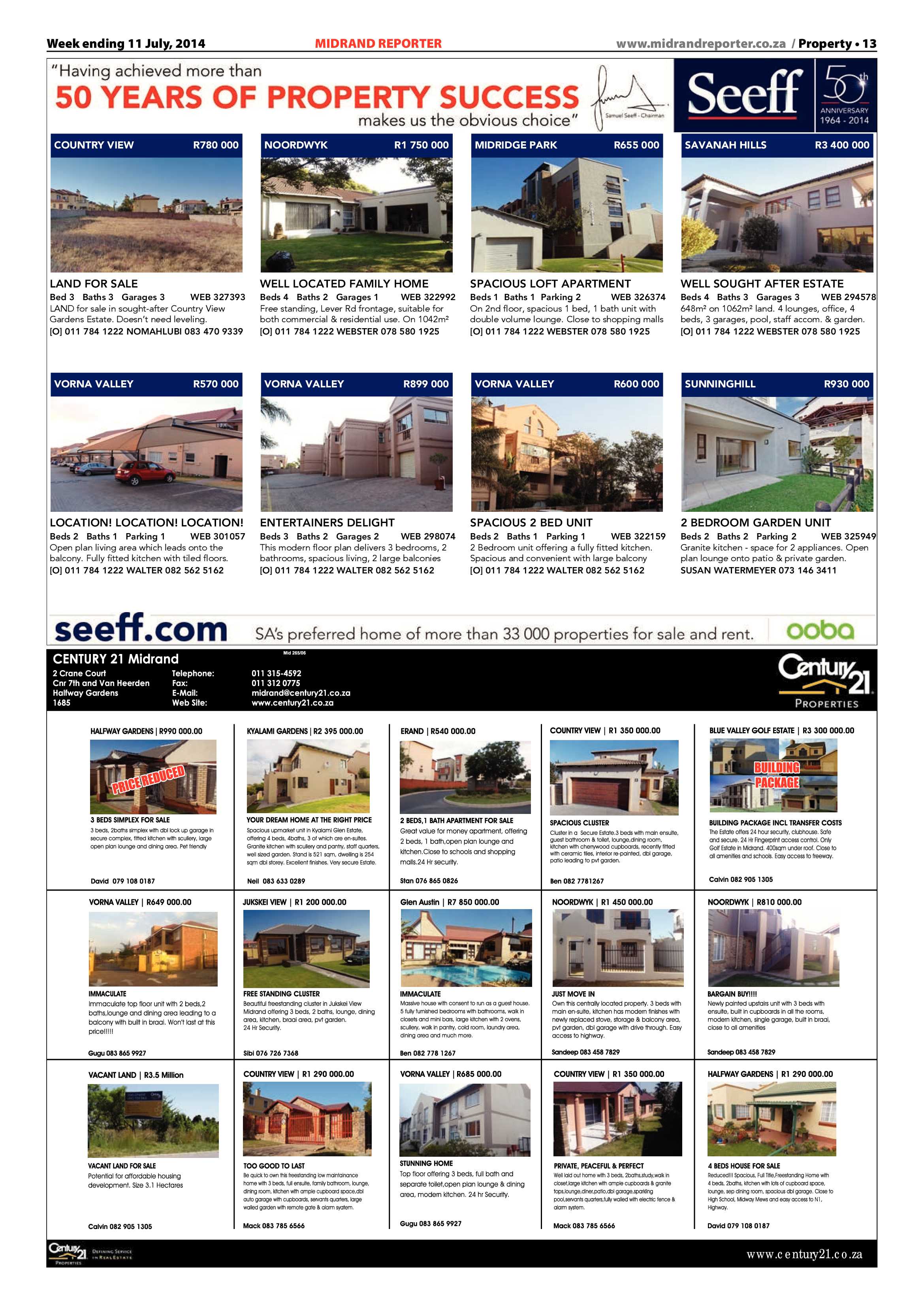Midrand Reporter 11 July 2014 page 13