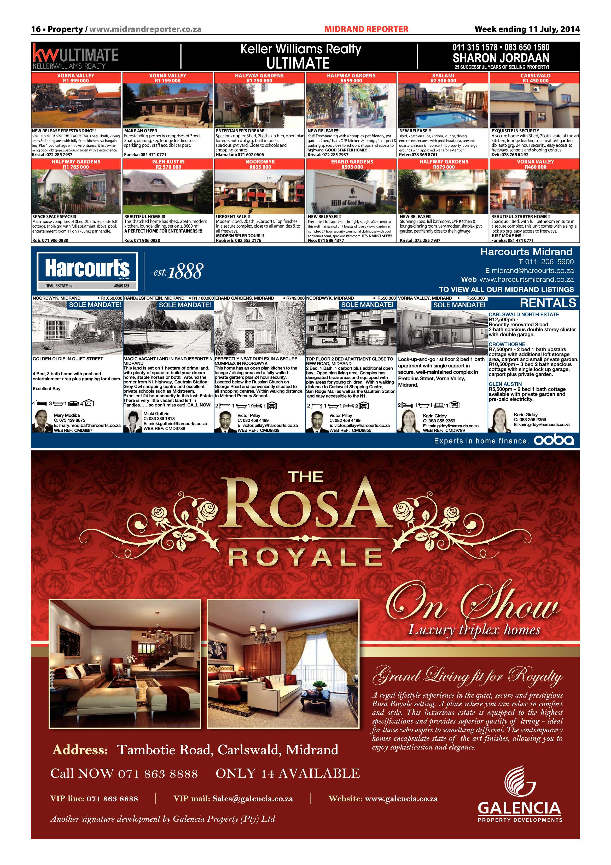Midrand Reporter 11 July 2014 page 16