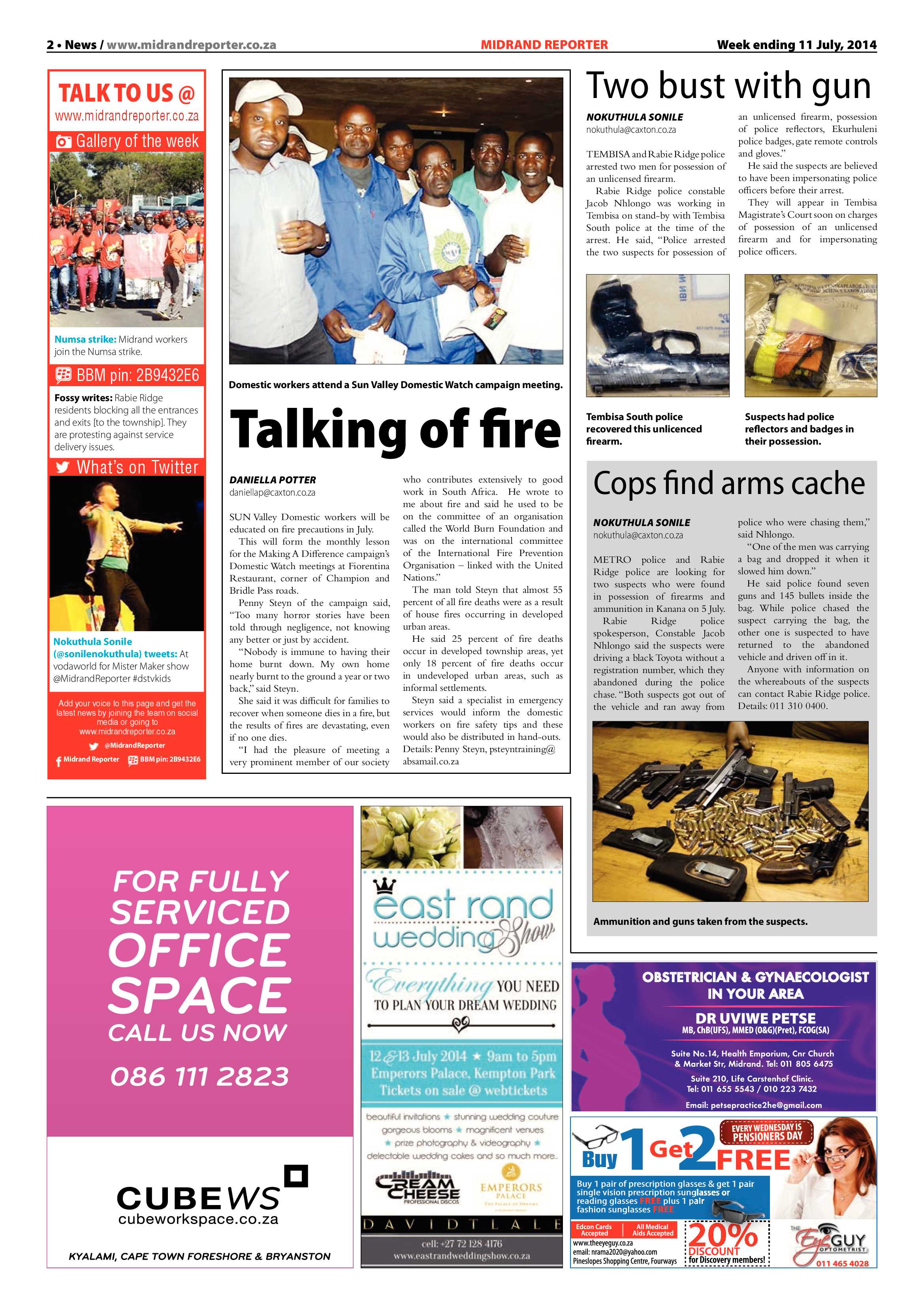 Midrand Reporter 11 July 2014 page 2