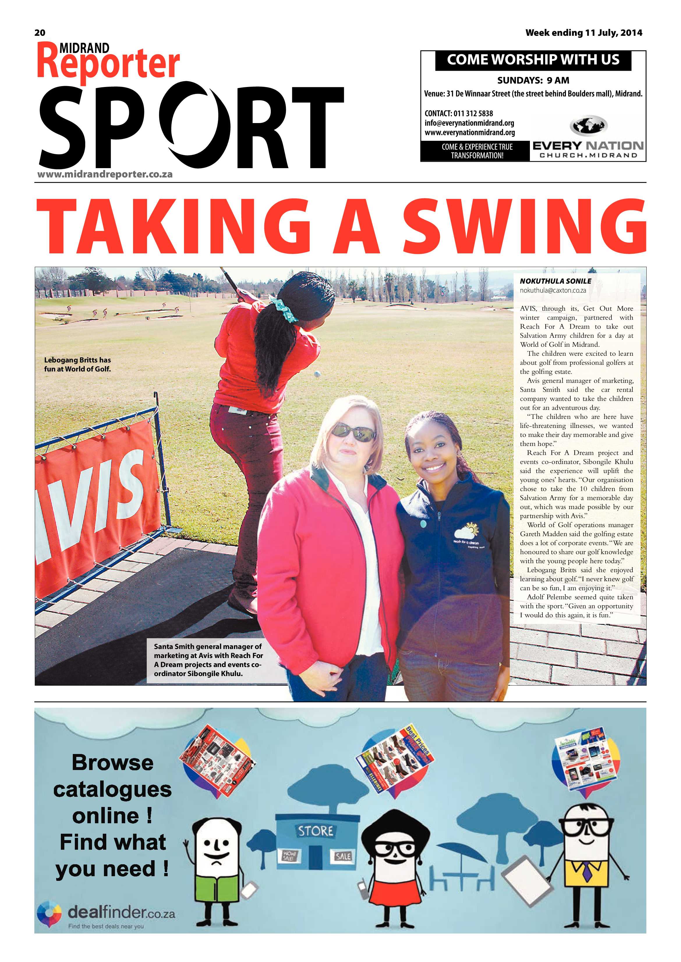 Midrand Reporter 11 July 2014 page 20