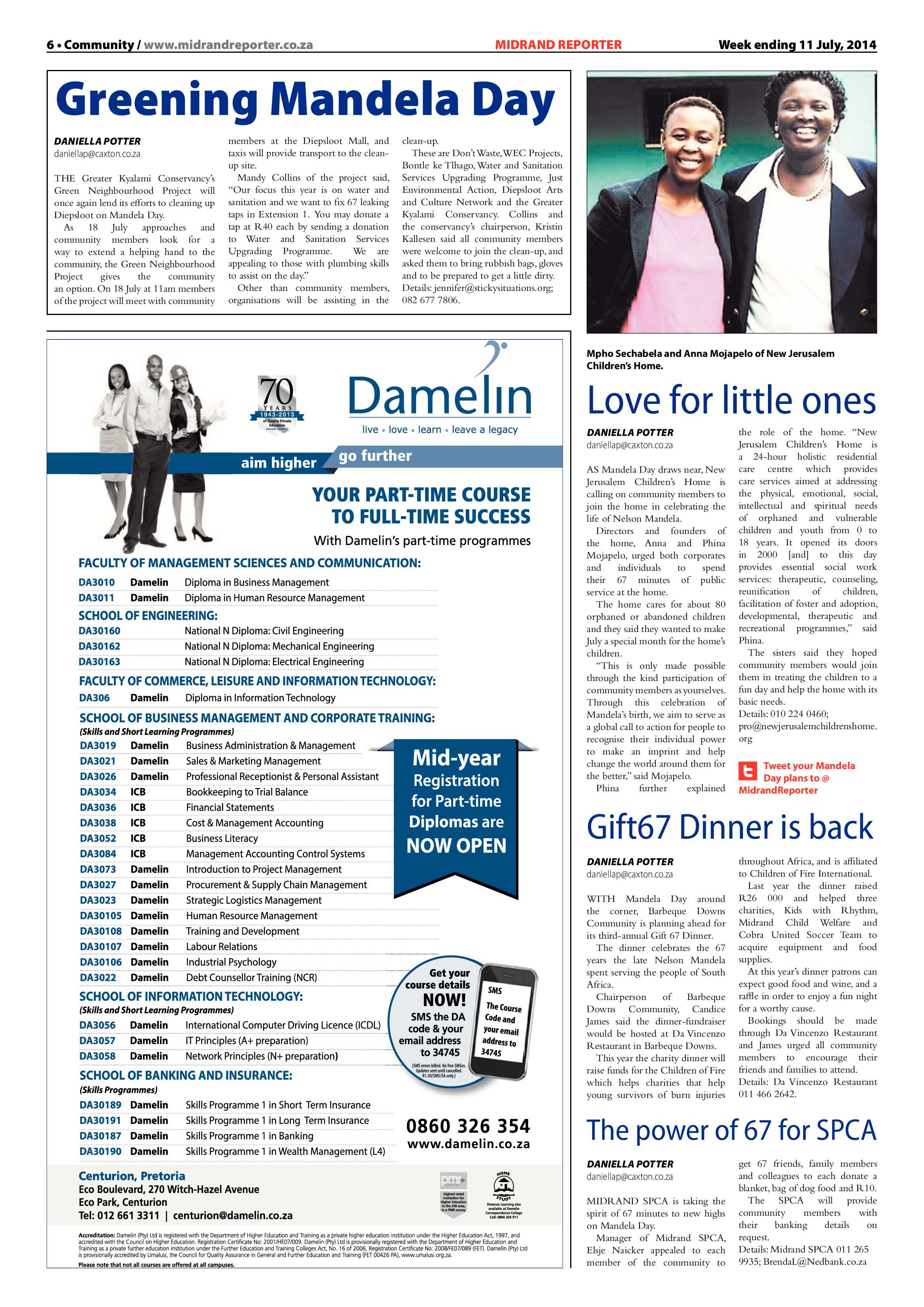 Midrand Reporter 11 July 2014 page 6