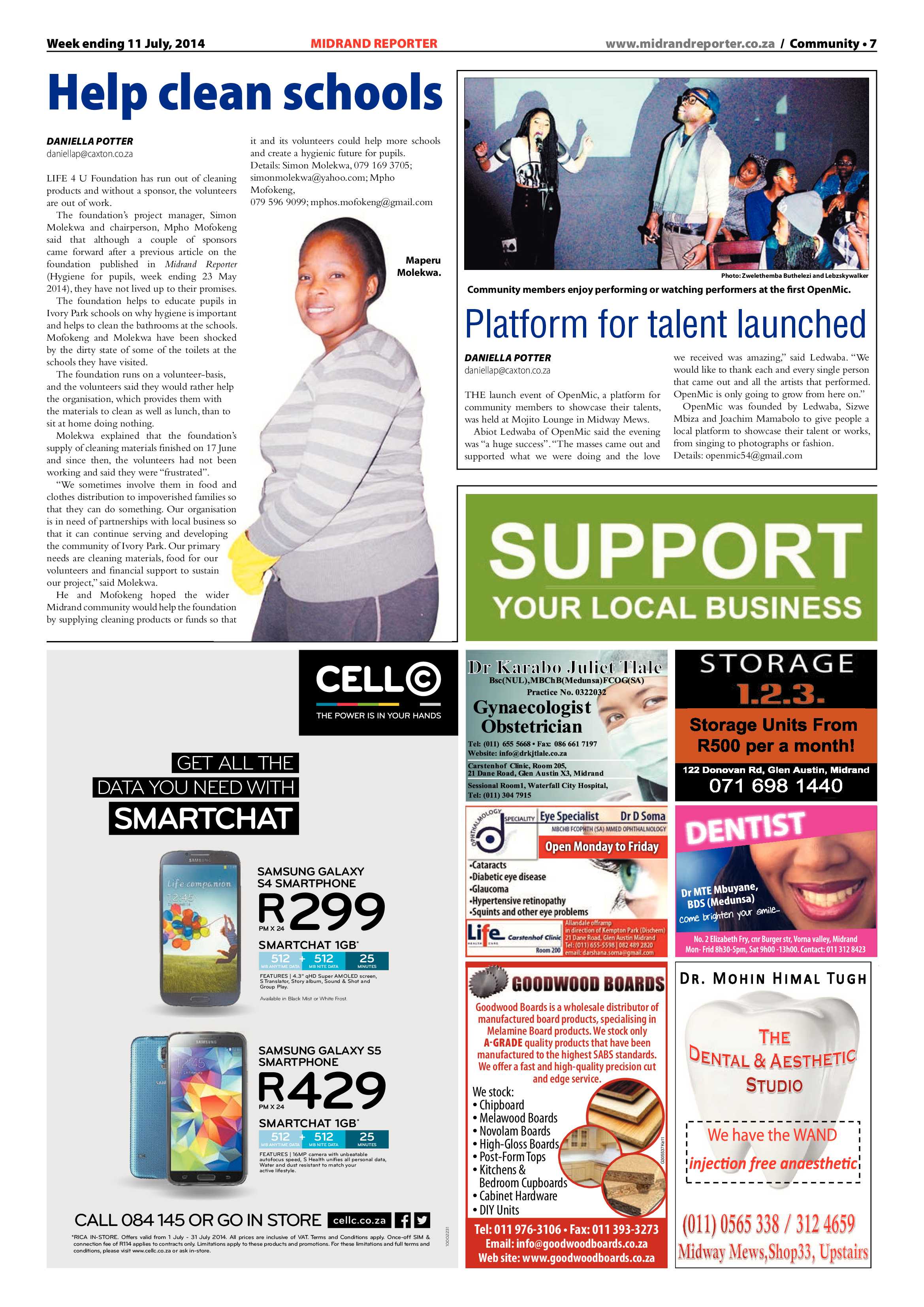 Midrand Reporter 11 July 2014 page 7