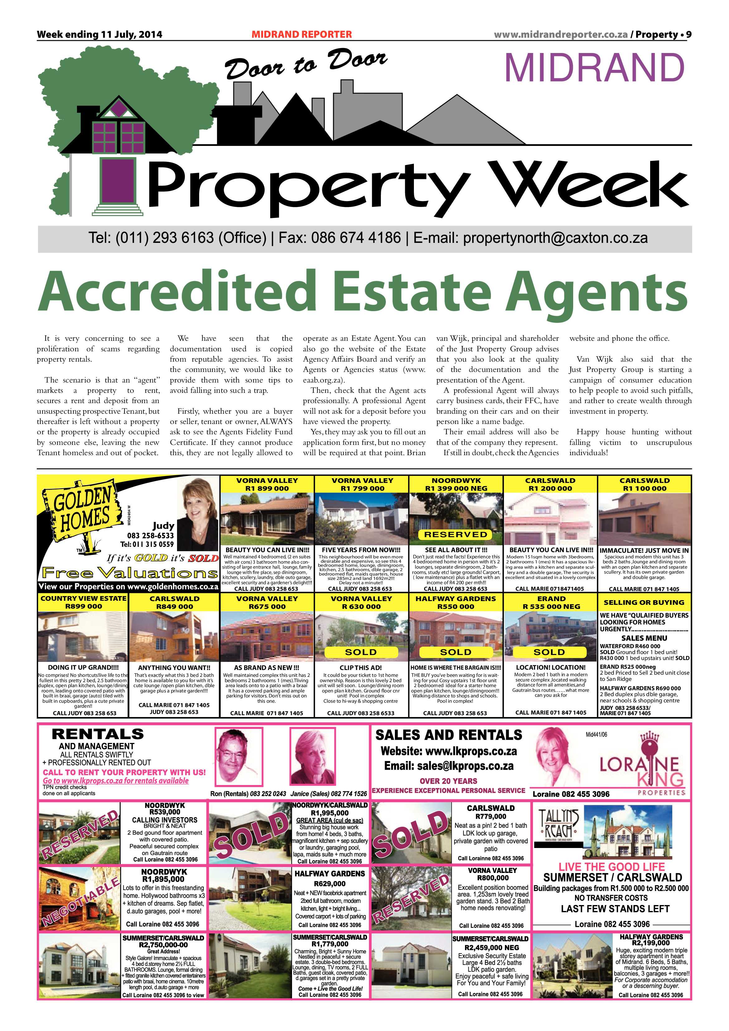 Midrand Reporter 11 July 2014 page 9