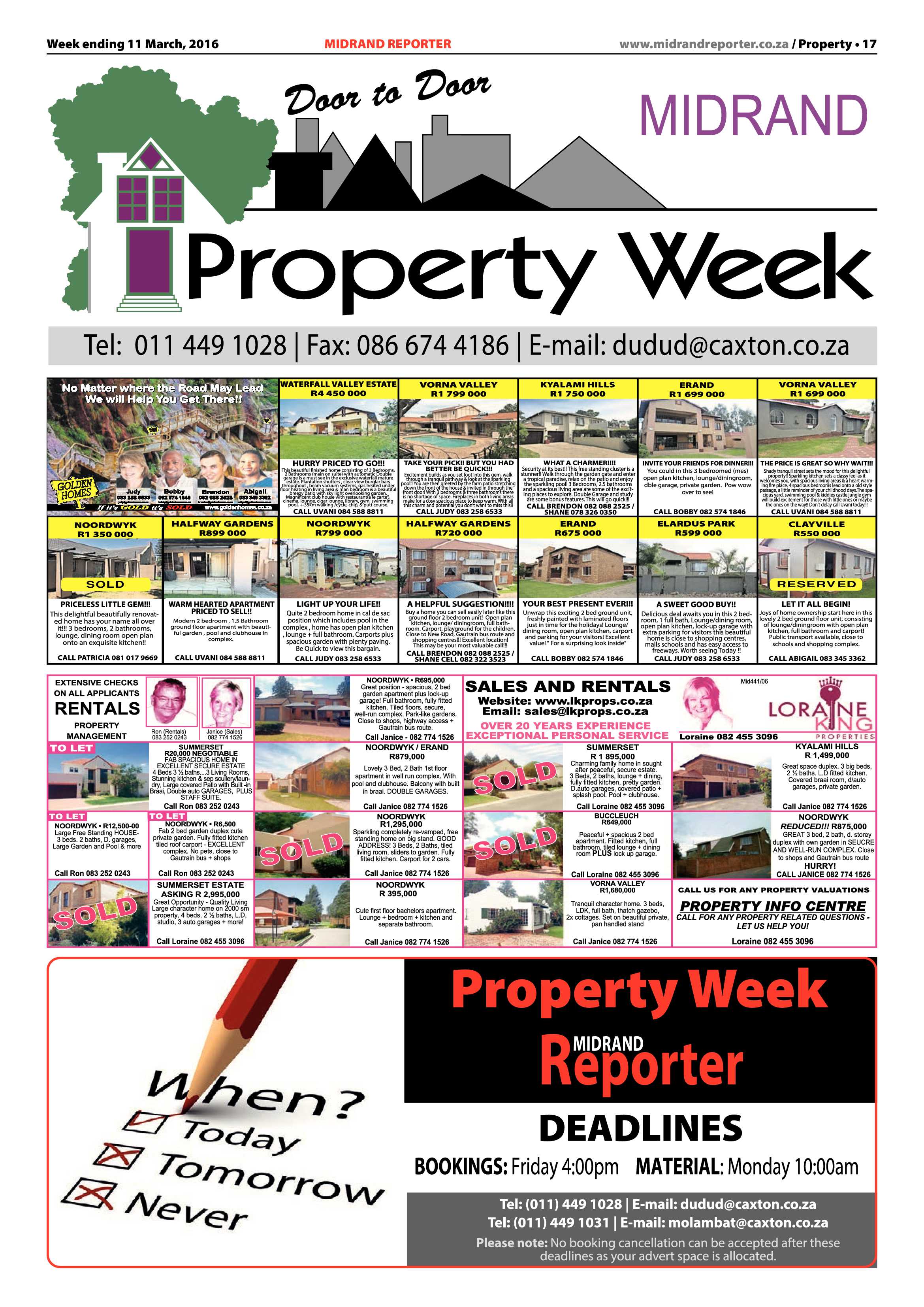 Midrand Reporter 11 March 2016 page 17