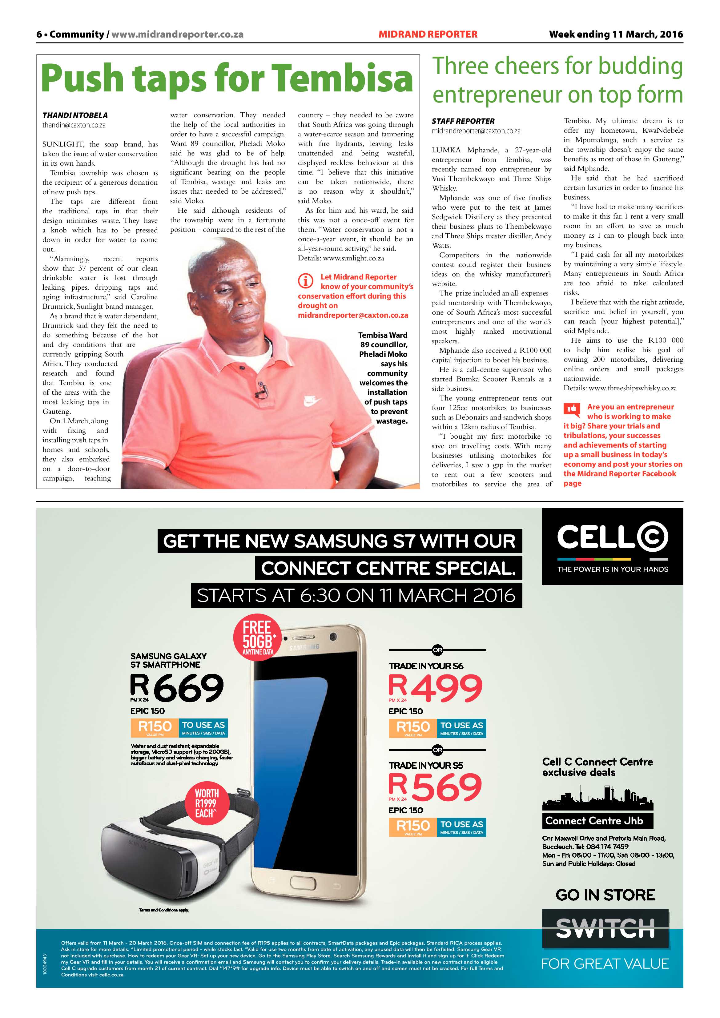 Midrand Reporter 11 March 2016 page 6