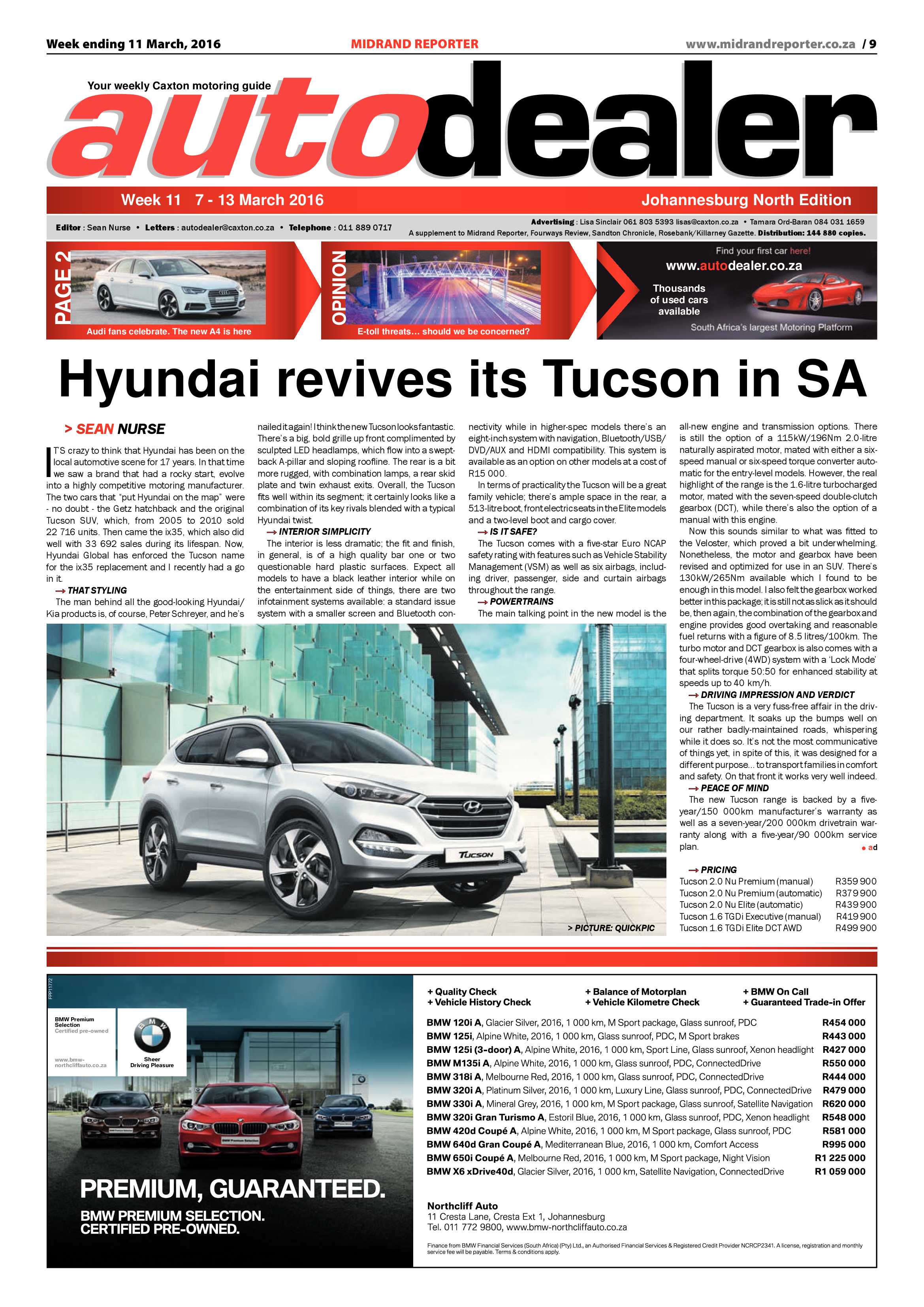 Midrand Reporter 11 March 2016 page 9