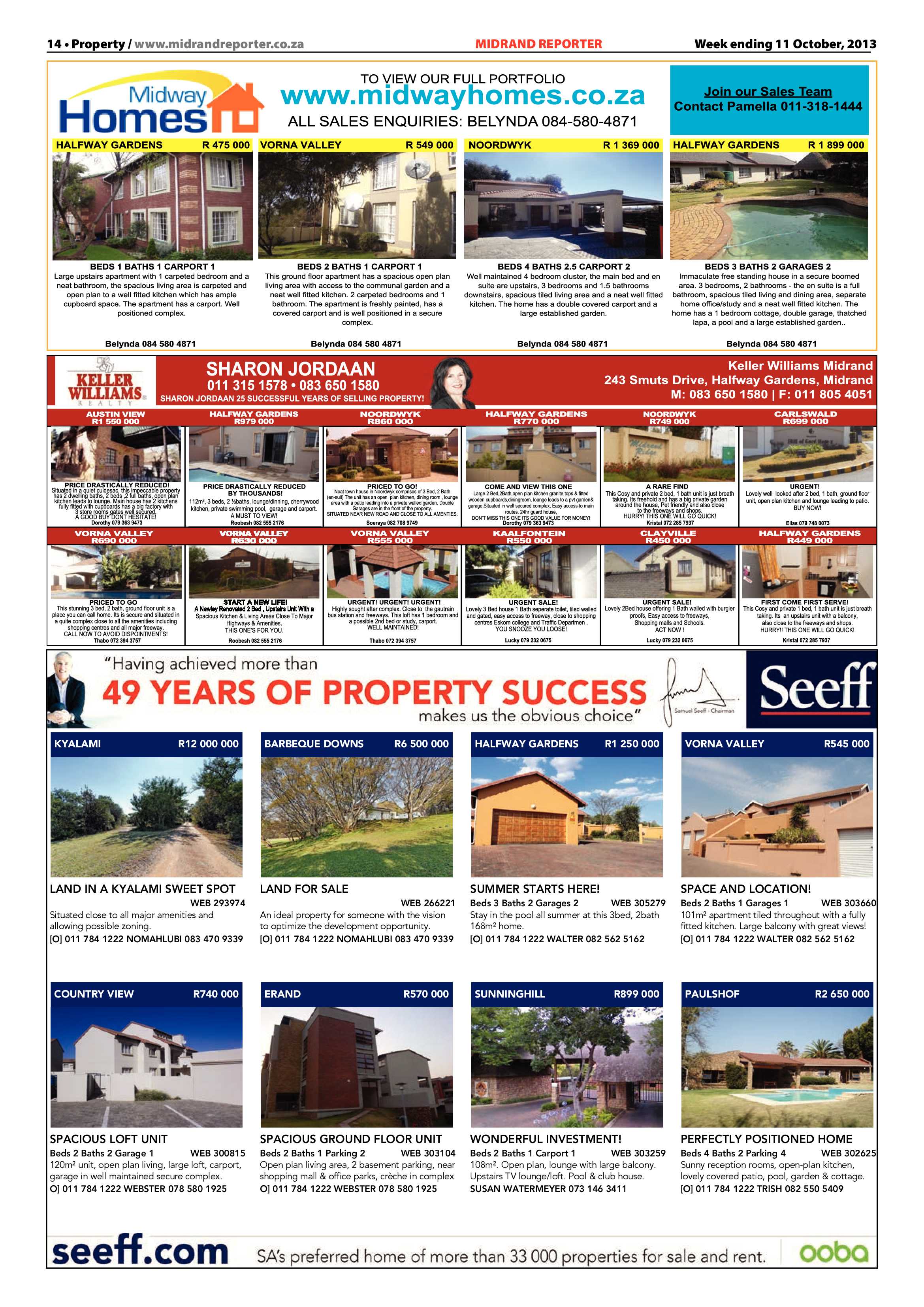 Midrand Reporter 11 October 2013 page 14